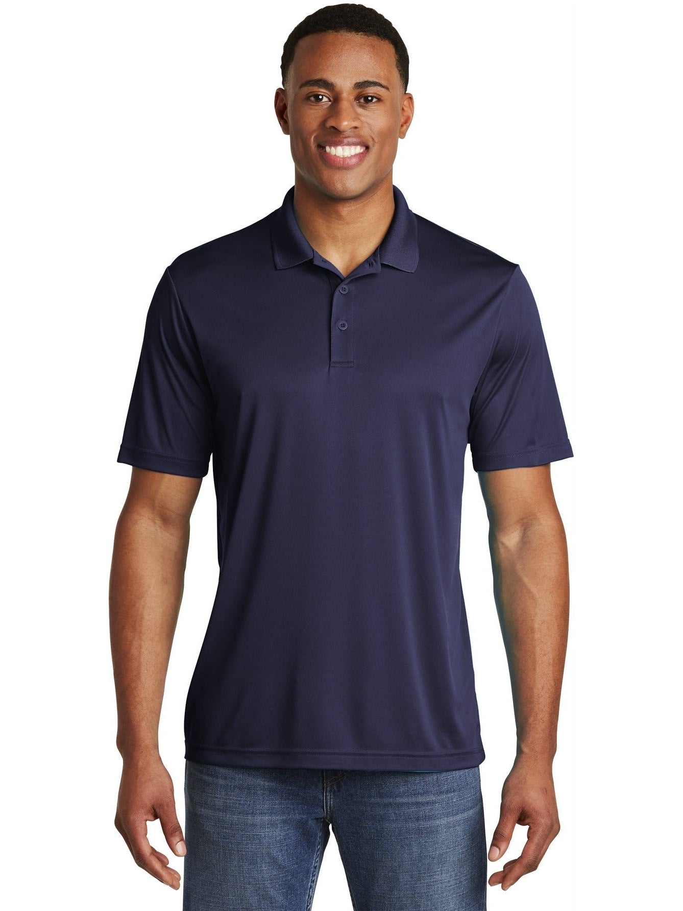 Sport-Tek PosiCharge Competitor Polo-Regular-Sport-Tek-True Navy-S-Thread Logic
