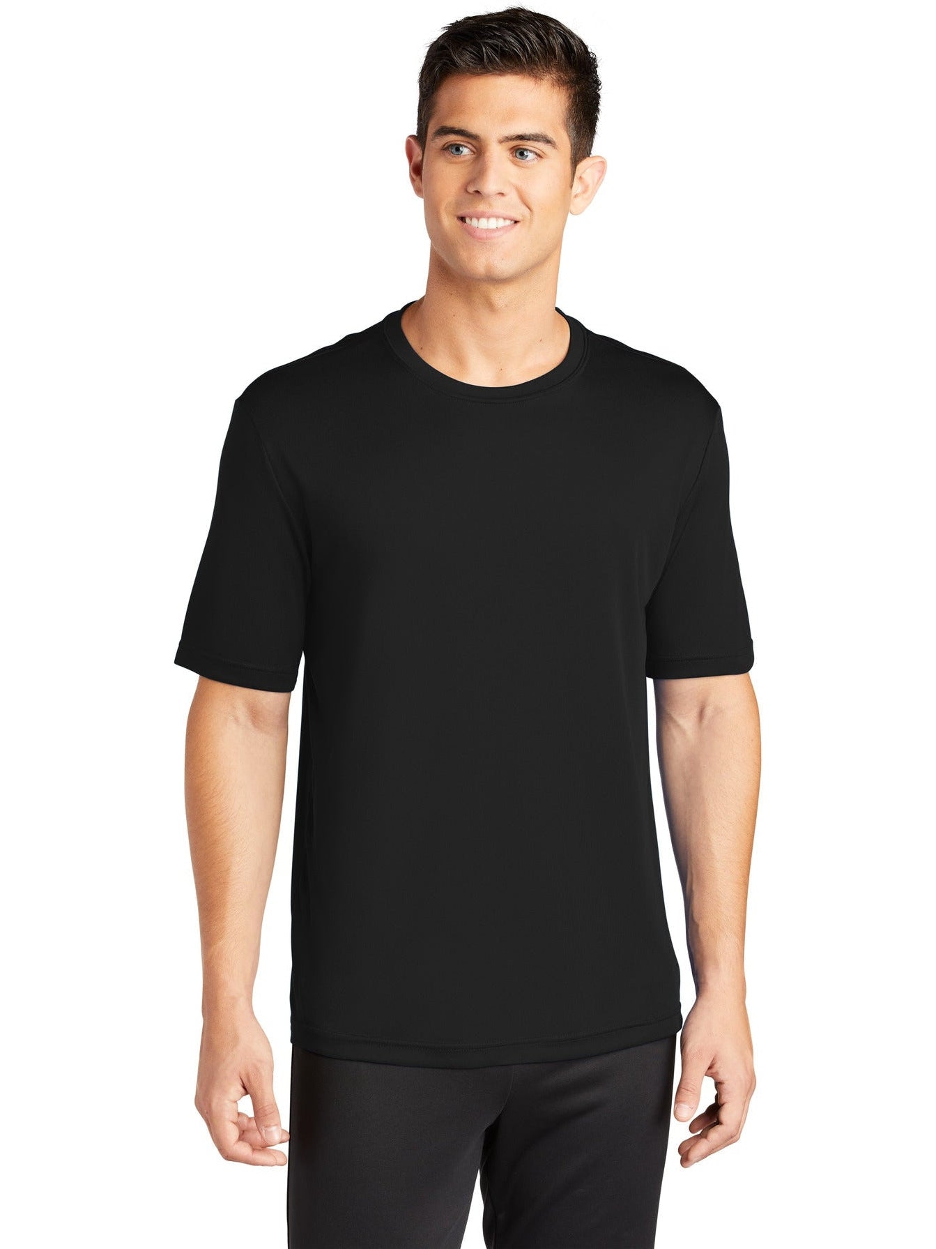 Sport-Tek PosiCharge Competitor Tee-Regular-Sport-Tek-Black-S-Thread Logic