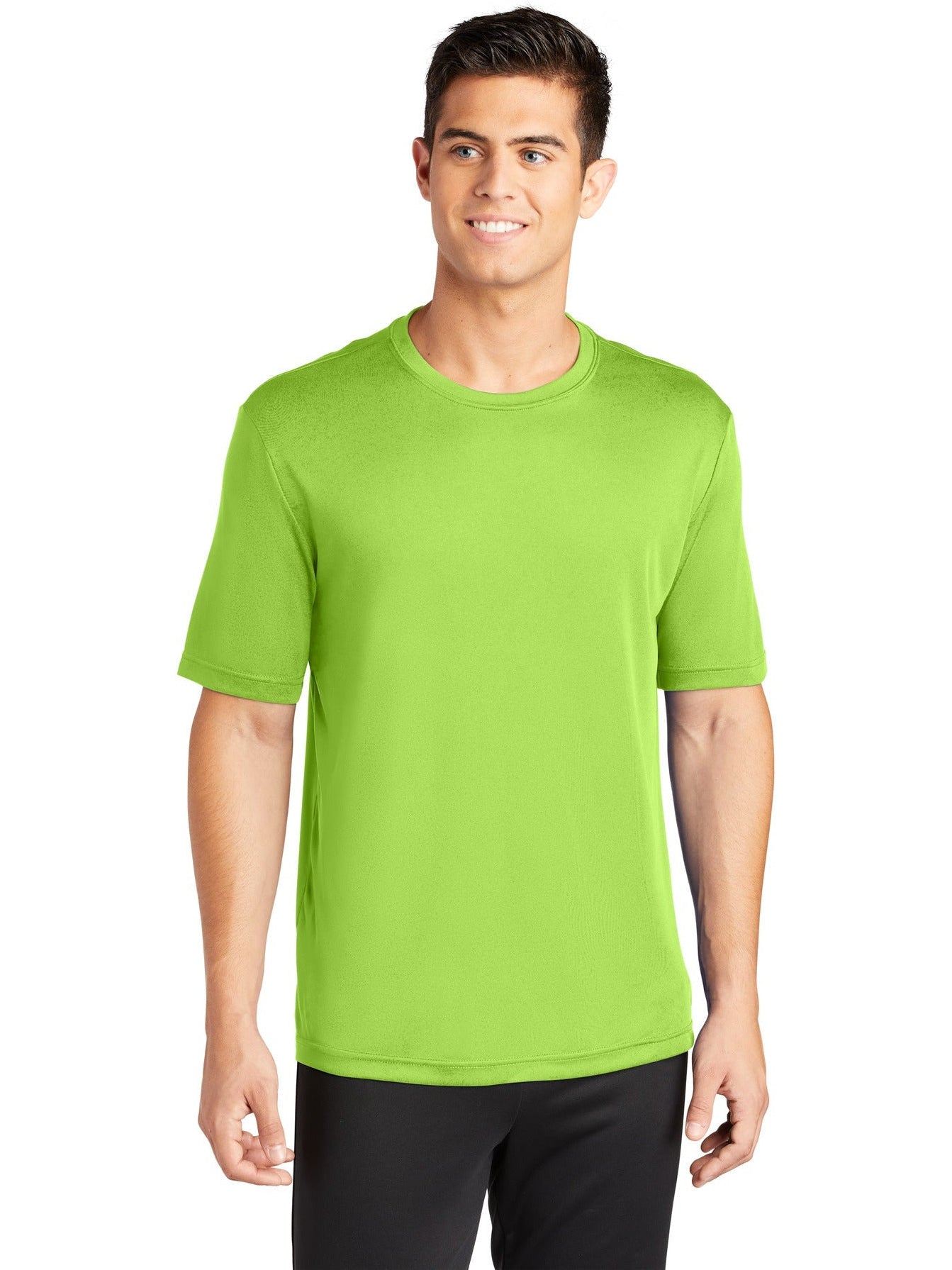 Sport-Tek PosiCharge Competitor Tee-Regular-Sport-Tek-Lime Shock-S-Thread Logic