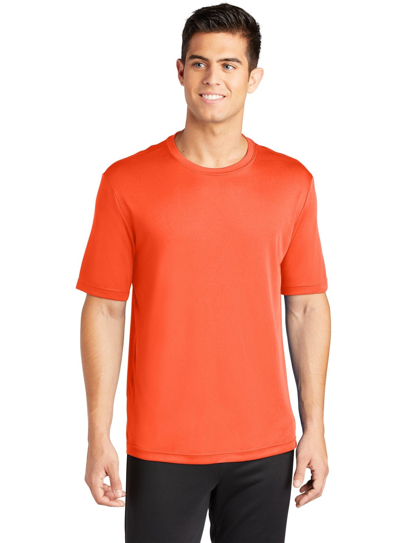 Sport-Tek PosiCharge Competitor Tee-Regular-Sport-Tek-Neon Orange-S-Thread Logic