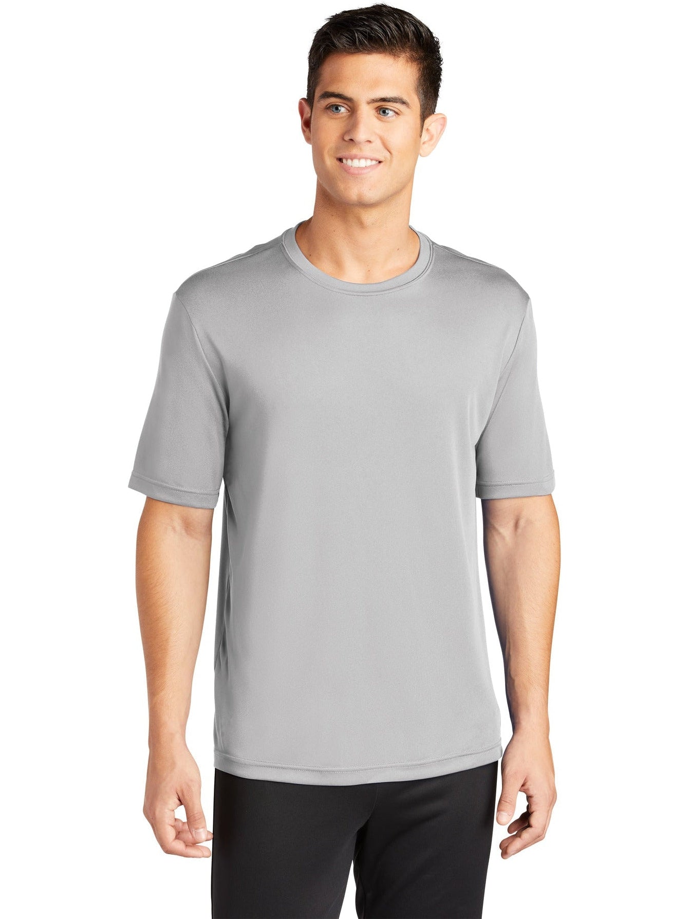 Sport-Tek PosiCharge Competitor Tee-Regular-Sport-Tek-Silver-S-Thread Logic