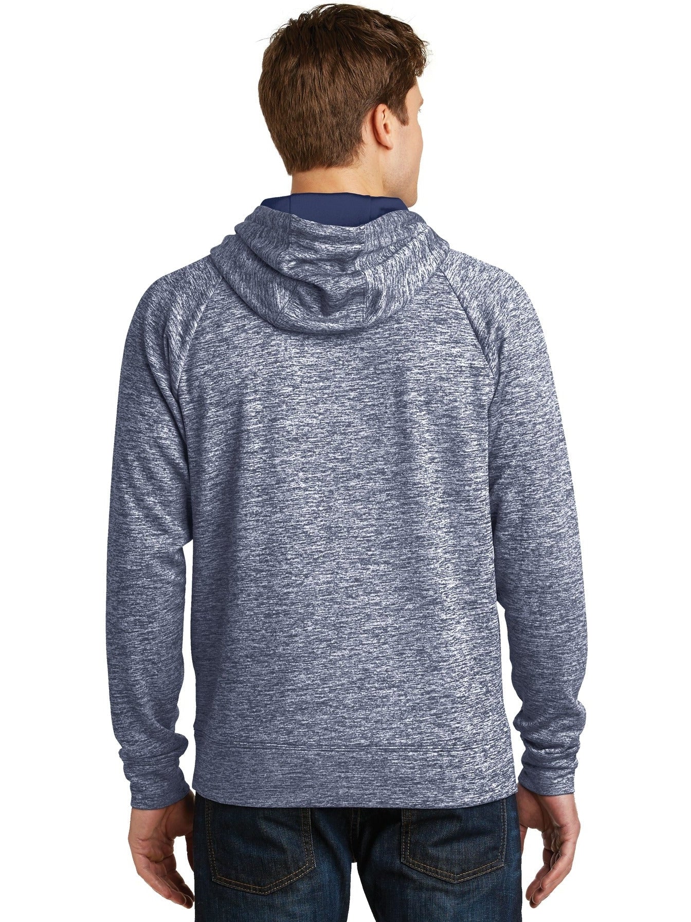 no-logo Sport-Tek PosiCharge Electric Heather Fleece Hooded Pullover-Regular-Sport-Tek-Thread Logic
