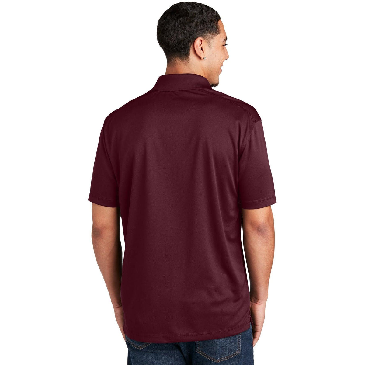 no-logo Sport-Tek PosiCharge Micro-Mesh Polo-Regular-Sport-Tek-Thread Logic