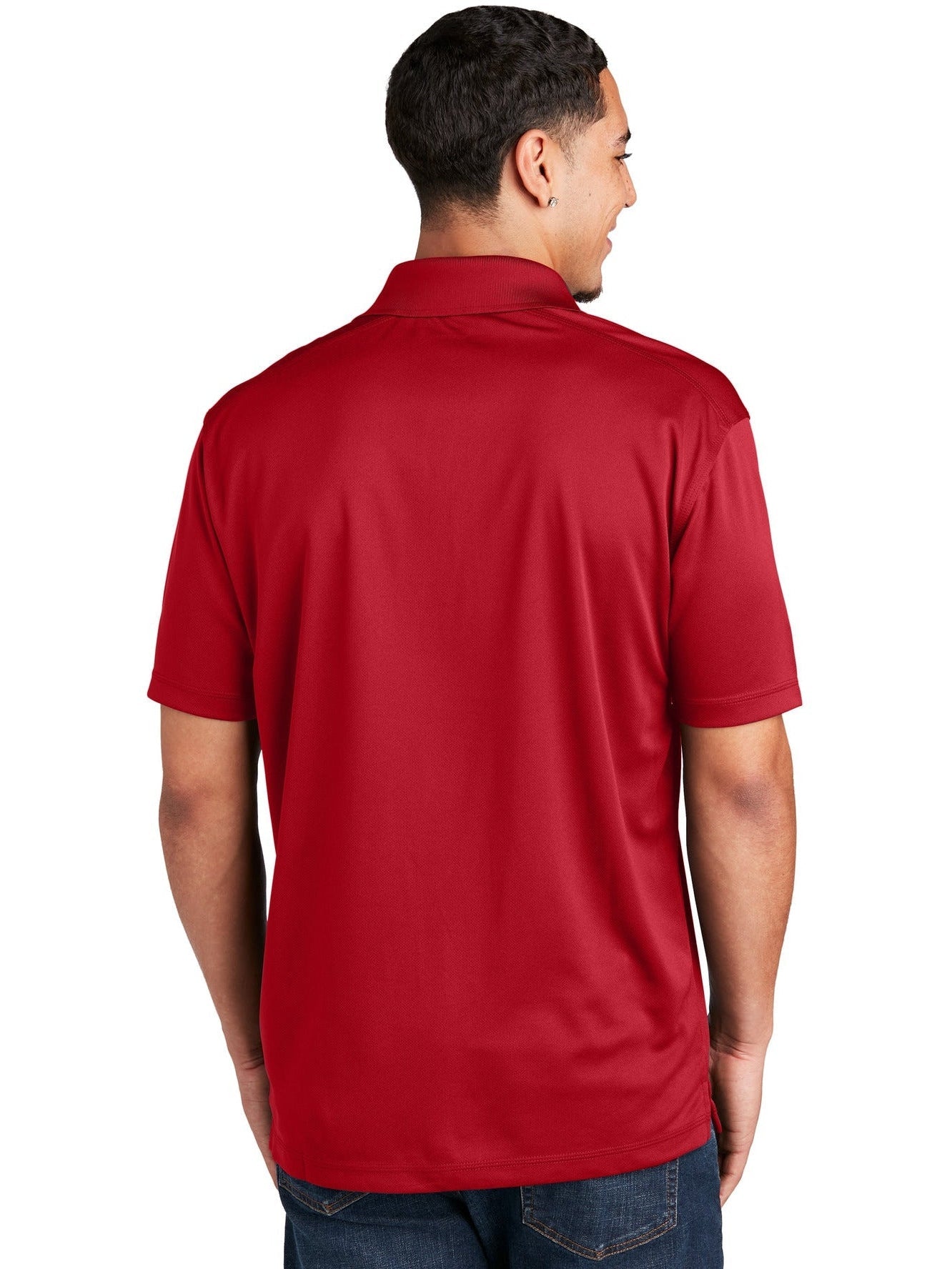 no-logo Sport-Tek PosiCharge Micro-Mesh Polo-Regular-Sport-Tek-Thread Logic