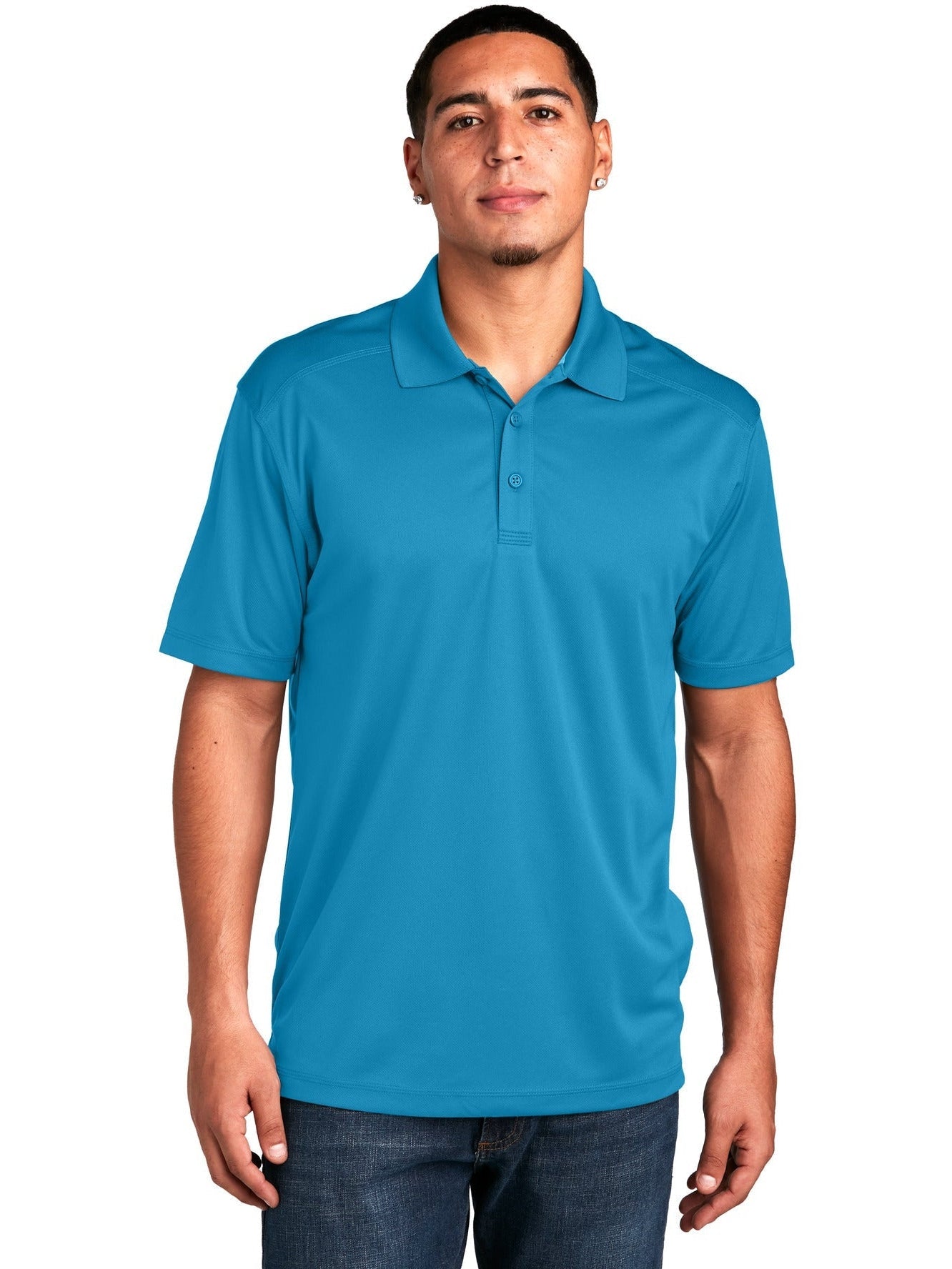 Sport-Tek PosiCharge Micro-Mesh Polo-Regular-Sport-Tek-Blue Wake-S-Thread Logic
