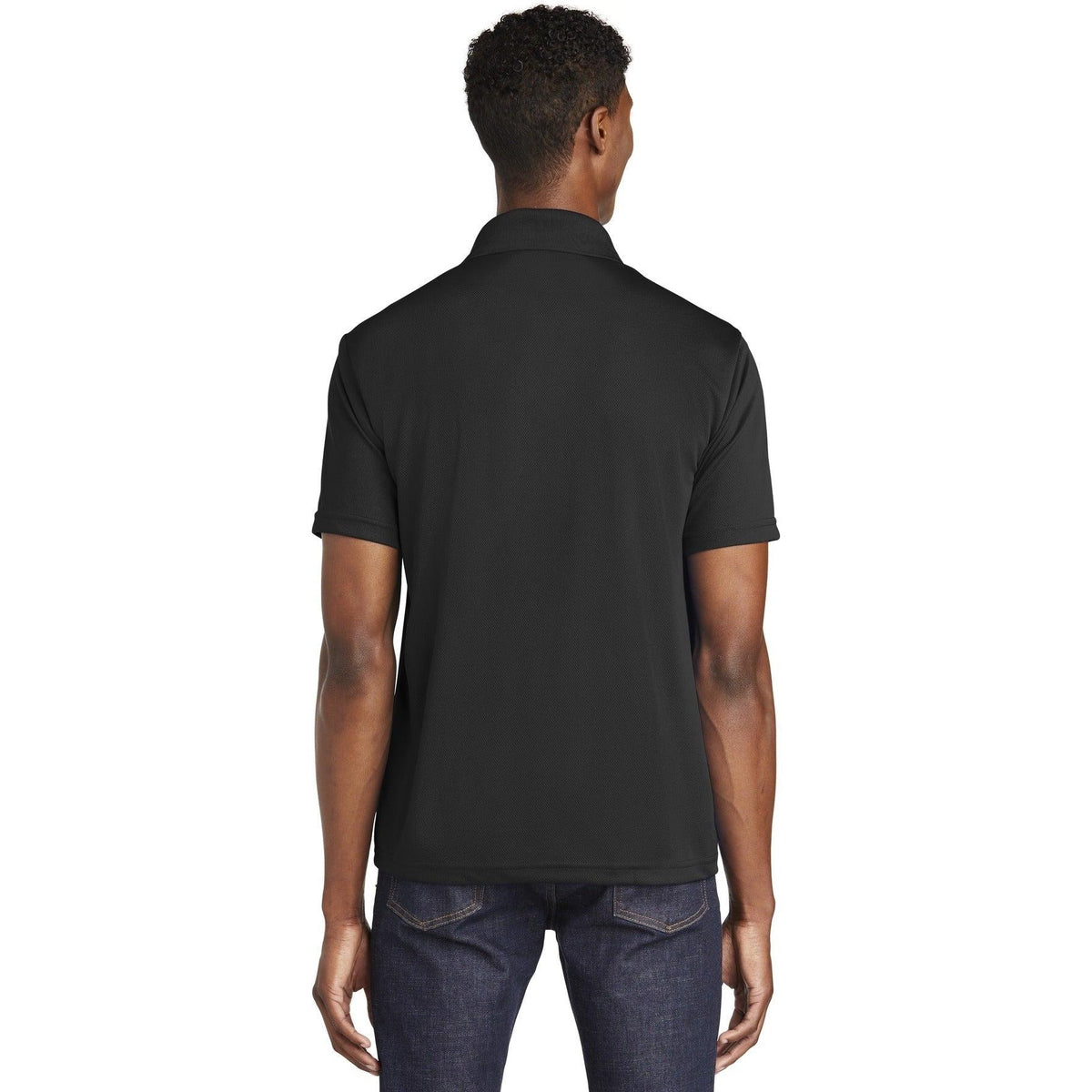no-logo Sport-Tek PosiCharge RacerMesh Polo-Regular-Sport-Tek-Thread Logic