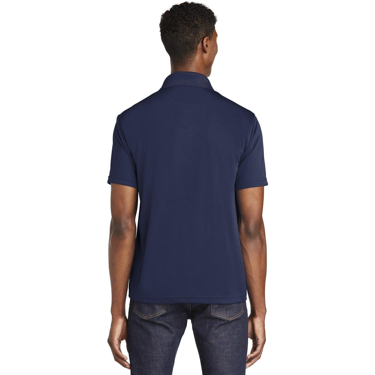 no-logo Sport-Tek PosiCharge RacerMesh Polo-Regular-Sport-Tek-Thread Logic
