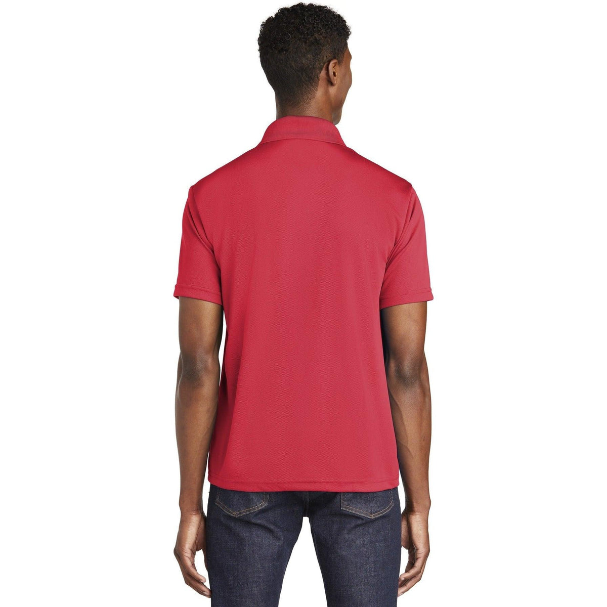 no-logo Sport-Tek PosiCharge RacerMesh Polo-Regular-Sport-Tek-Thread Logic