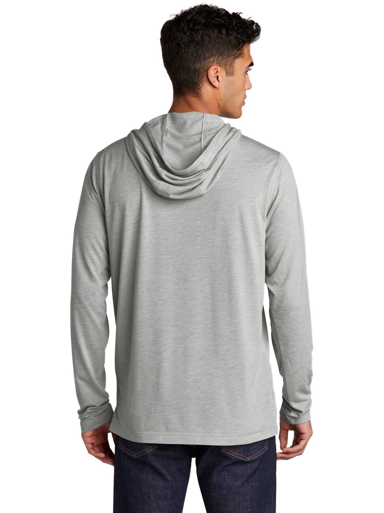no-logo Sport-Tek PosiCharge Tri-Blend Wicking Long Sleeve Hoodie-Regular-Sport-Tek-Thread Logic