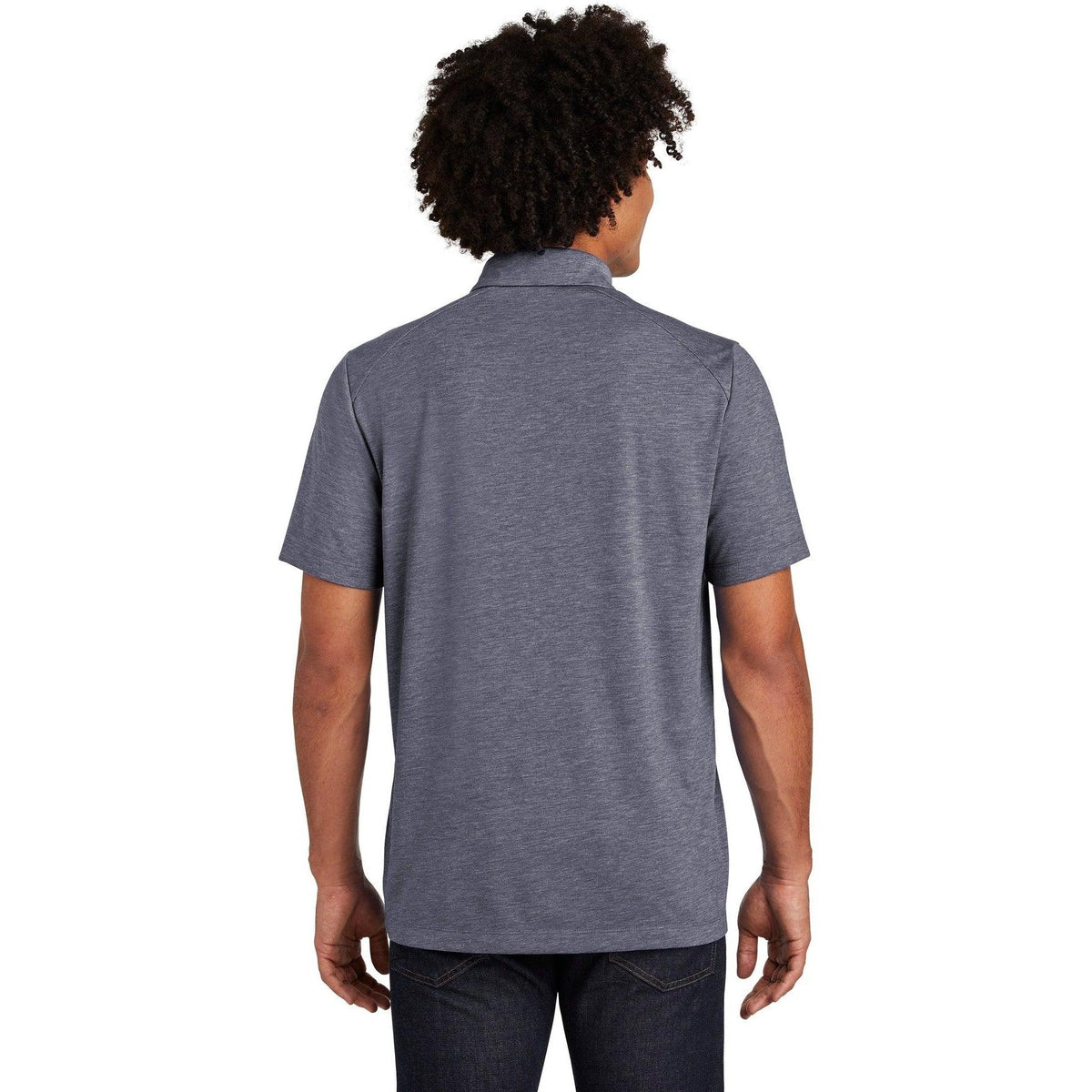 no-logo Sport-Tek PosiCharge Tri-Blend Wicking Polo-Regular-Sport-Tek-Thread Logic