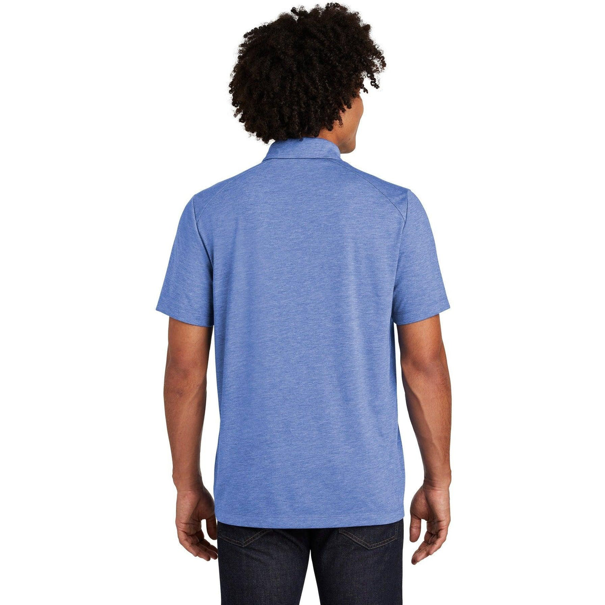 no-logo Sport-Tek PosiCharge Tri-Blend Wicking Polo-Regular-Sport-Tek-Thread Logic