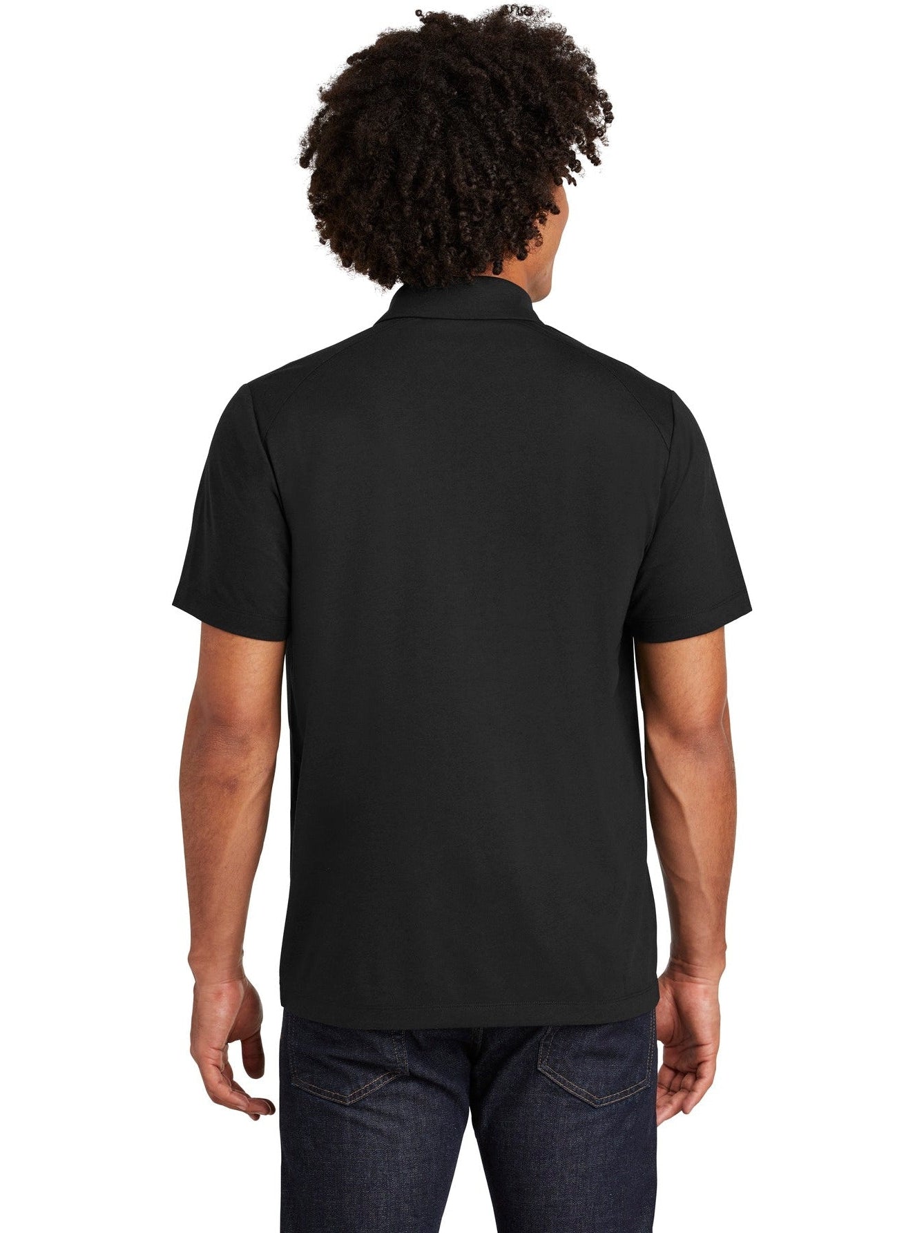 no-logo Sport-Tek PosiCharge Tri-Blend Wicking Polo-Regular-Sport-Tek-Thread Logic
