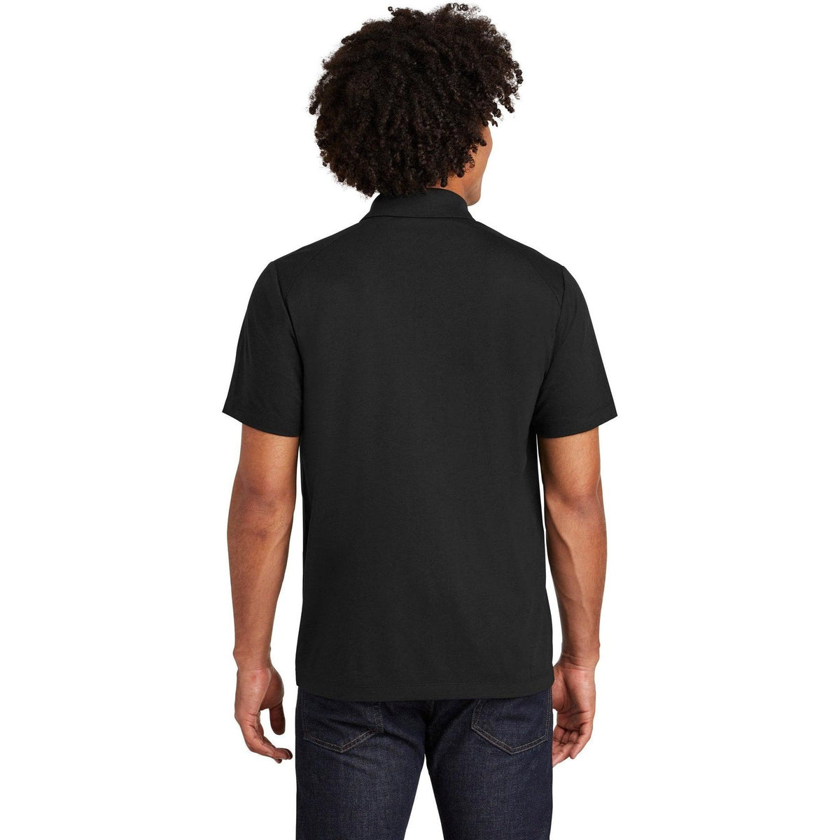 no-logo Sport-Tek PosiCharge Tri-Blend Wicking Polo-Regular-Sport-Tek-Thread Logic