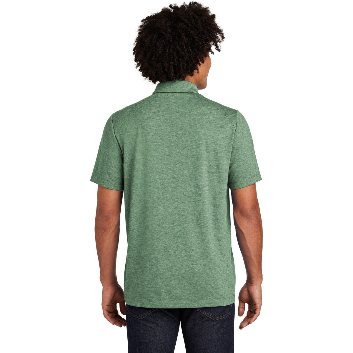 no-logo Sport-Tek PosiCharge Tri-Blend Wicking Polo-Regular-Sport-Tek-Thread Logic