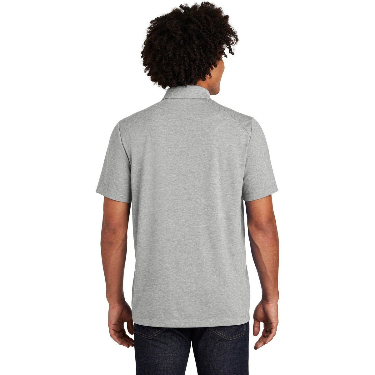 no-logo Sport-Tek PosiCharge Tri-Blend Wicking Polo-Regular-Sport-Tek-Thread Logic