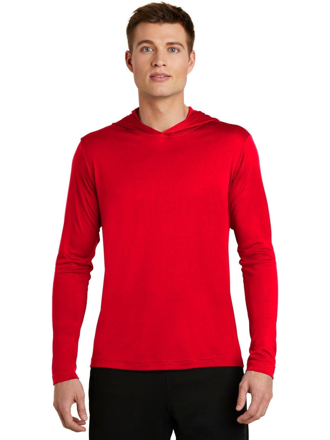 Sport-Tek Posicharge Competitor Hooded Pullover-Regular-Sport-Tek-True Red-S-Thread Logic
