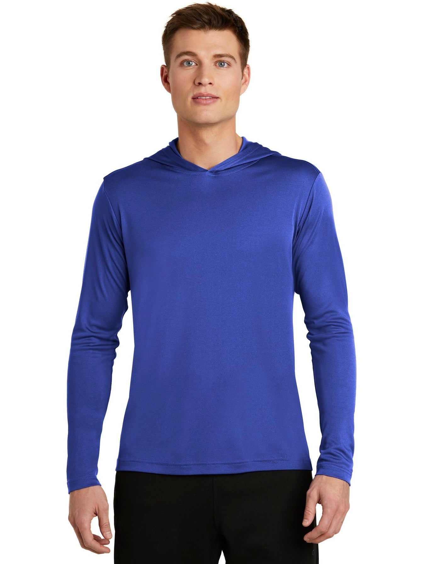 Sport-Tek Posicharge Competitor Hooded Pullover-Regular-Sport-Tek-True Royal-S-Thread Logic