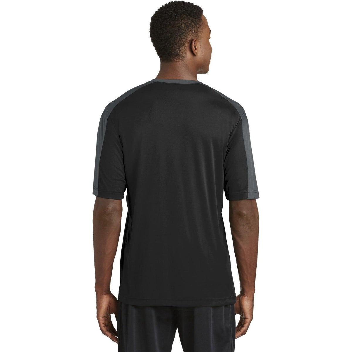 no-logo Sport-Tek Posicharge Competitor Sleeve-Blocked Tee-Regular-Sport-Tek-Thread Logic
