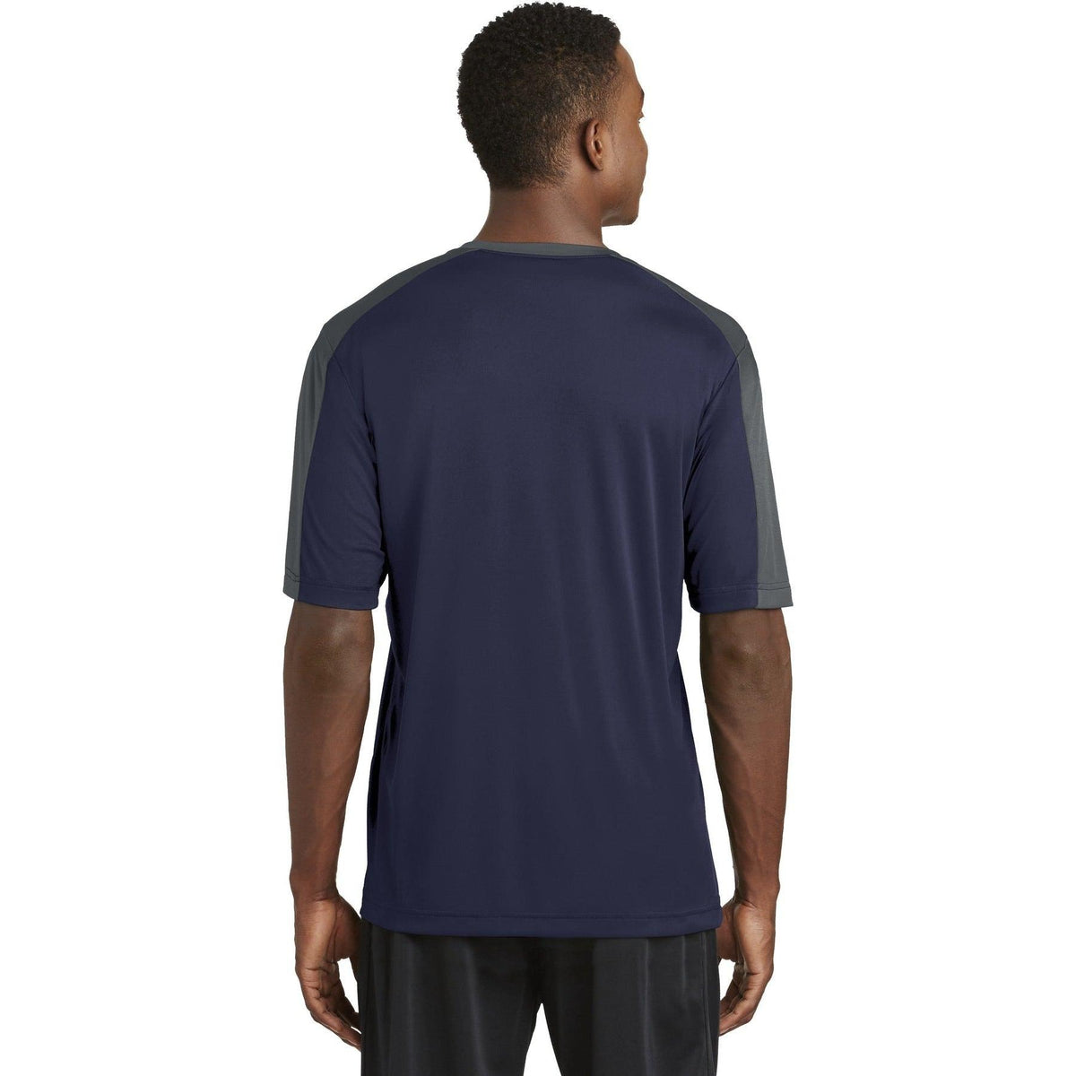 no-logo Sport-Tek Posicharge Competitor Sleeve-Blocked Tee-Regular-Sport-Tek-Thread Logic