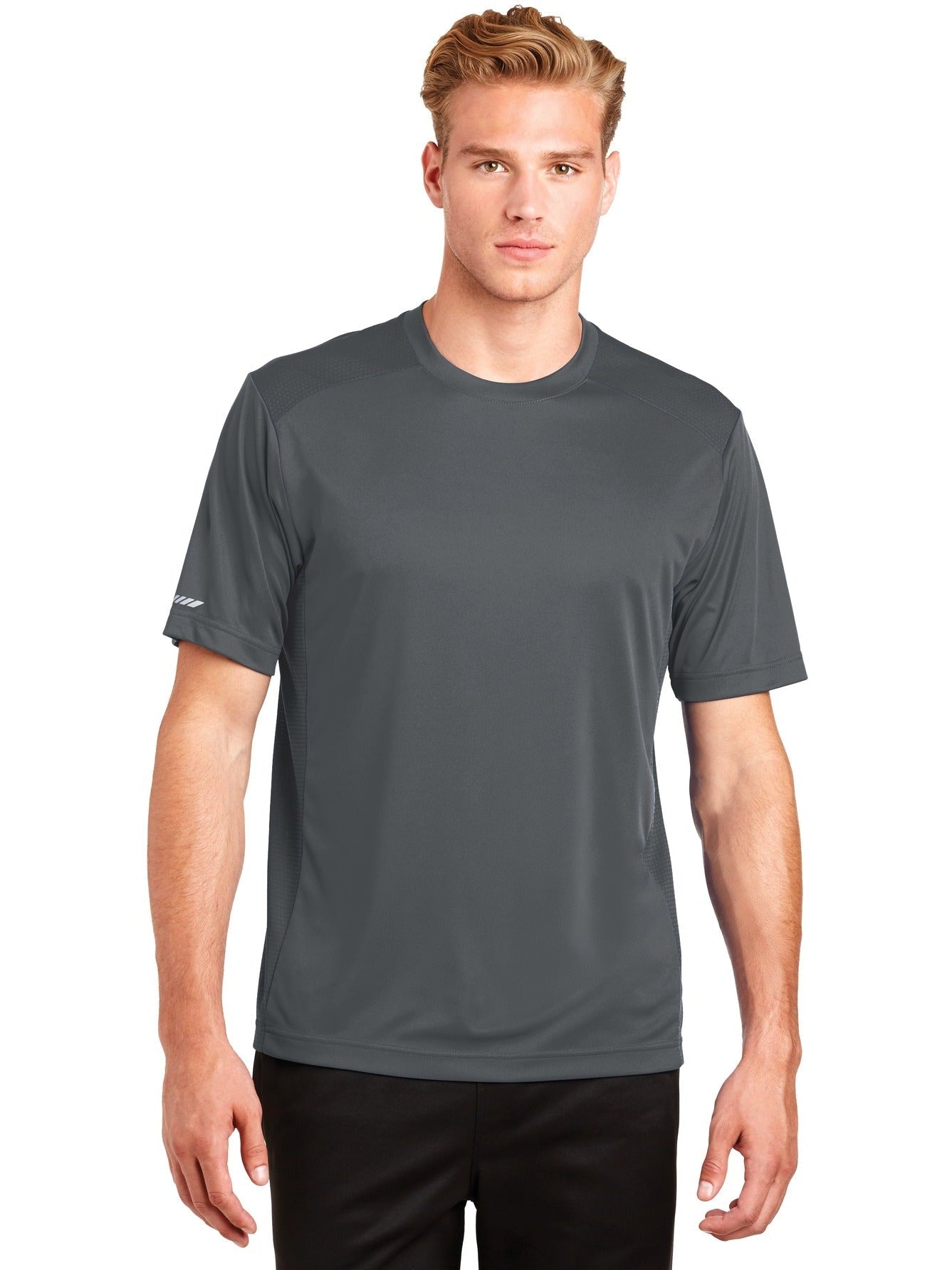 Sport-Tek Posicharge Elevate Tee-Regular-Sport-Tek-Iron Grey-S-Thread Logic