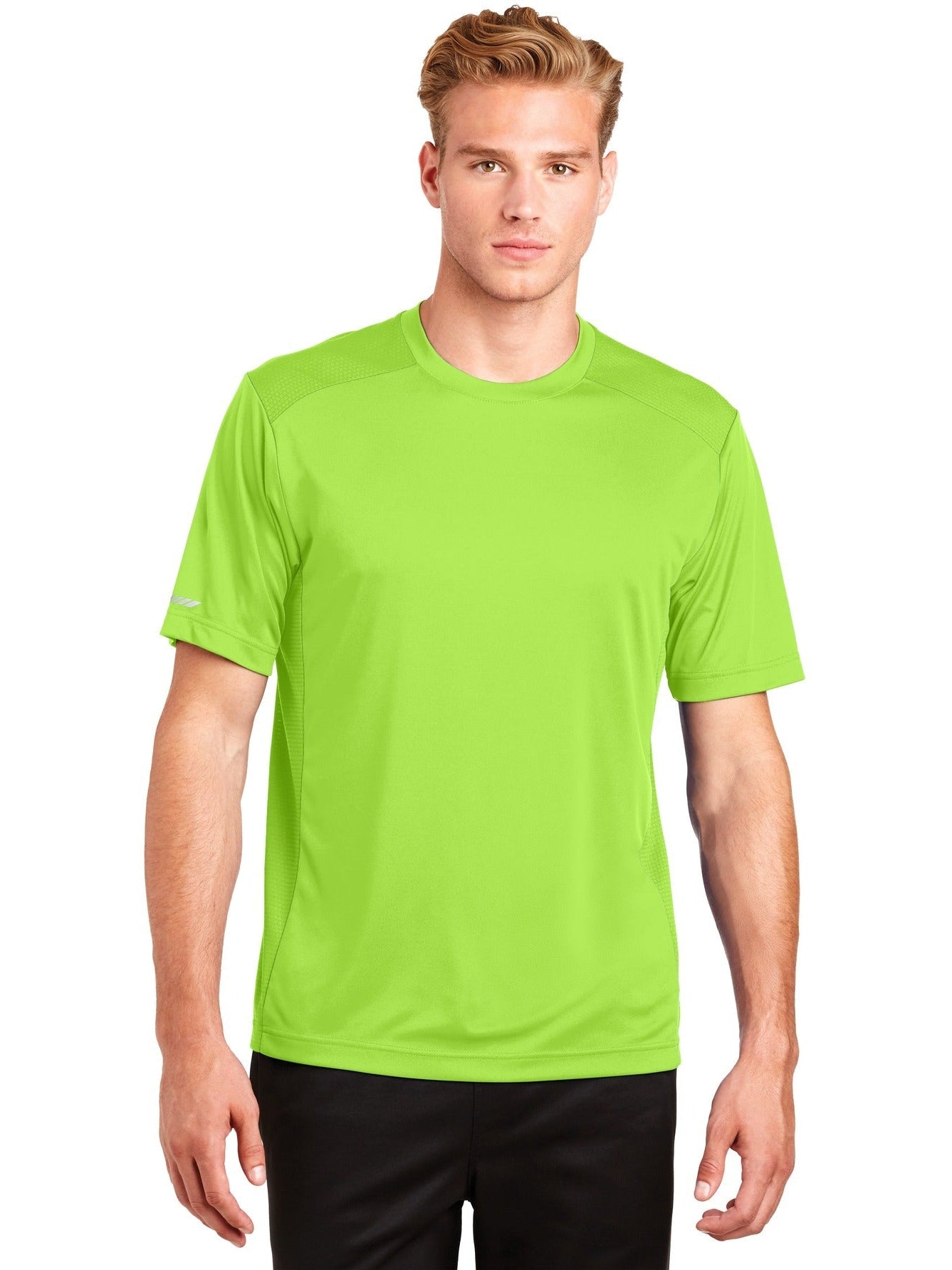 Sport-Tek Posicharge Elevate Tee-Regular-Sport-Tek-Lime Shock-S-Thread Logic
