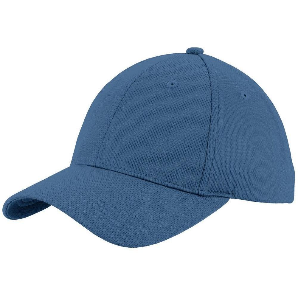 no-logo Sport-Tek Posicharge Racermesh Cap-Regular-Sport-Tek-Dawn Blue-OSFA-Thread Logic