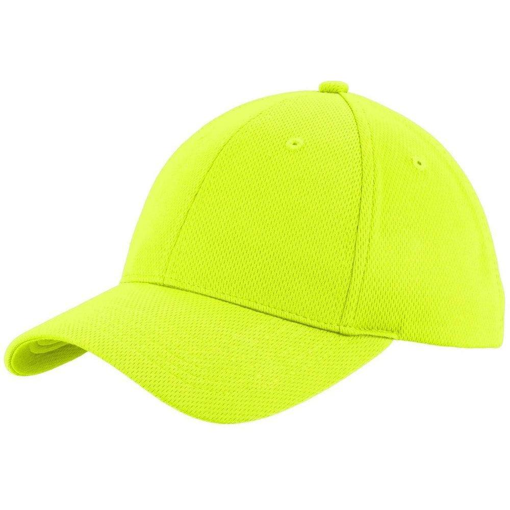 no-logo Sport-Tek Posicharge Racermesh Cap