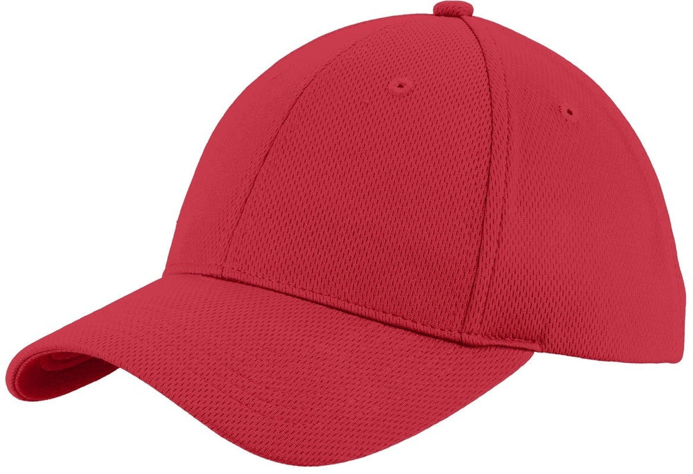 Sport-Tek Posicharge Racermesh Cap-Regular-Sport-Tek-True Red-OSFA-Thread Logic no-logo