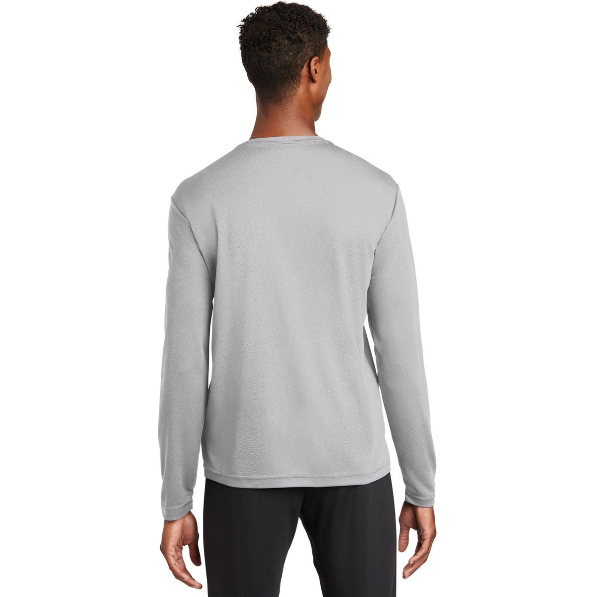 no-logo Sport-Tek Posicharge Racermesh Long Sleeve Tee-Regular-Sport-Tek-Thread Logic
