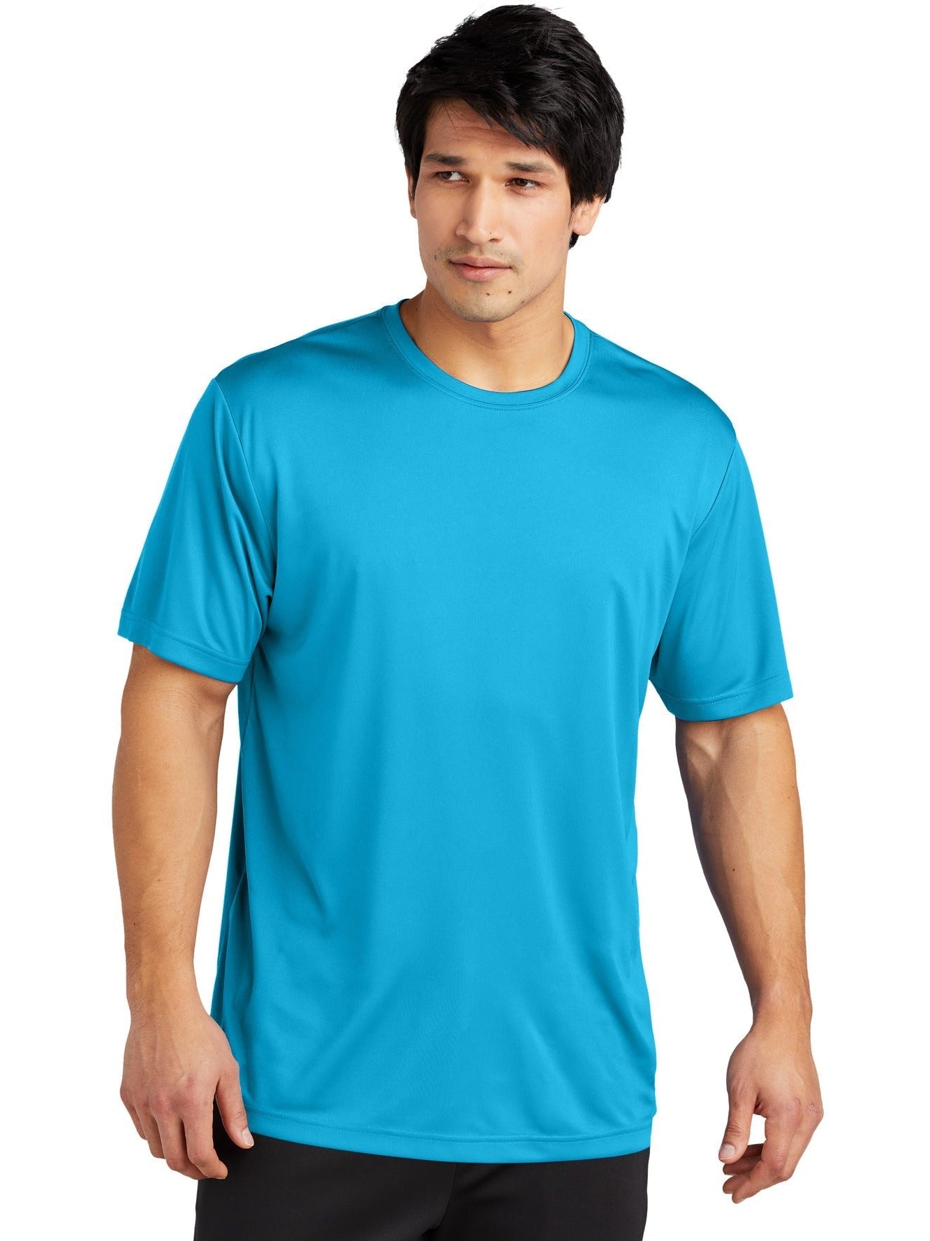 Sport-Tek Posicharge Re-Compete Tee-Regular-Sport-Tek-Atomic Blue-S-Thread Logic