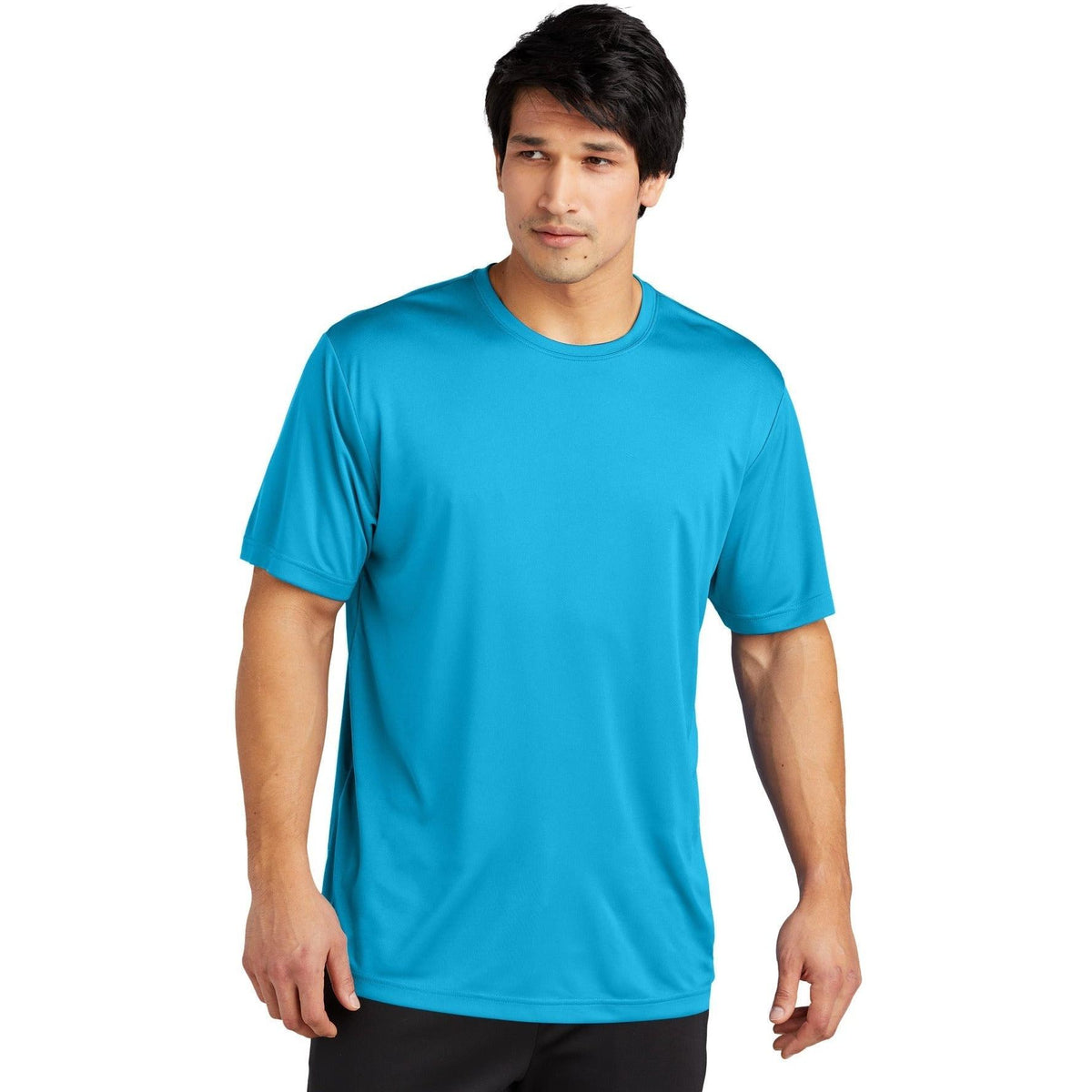 no-logo Sport-Tek Posicharge Re-Compete Tee-Regular-Sport-Tek-Atomic Blue-S-Thread Logic