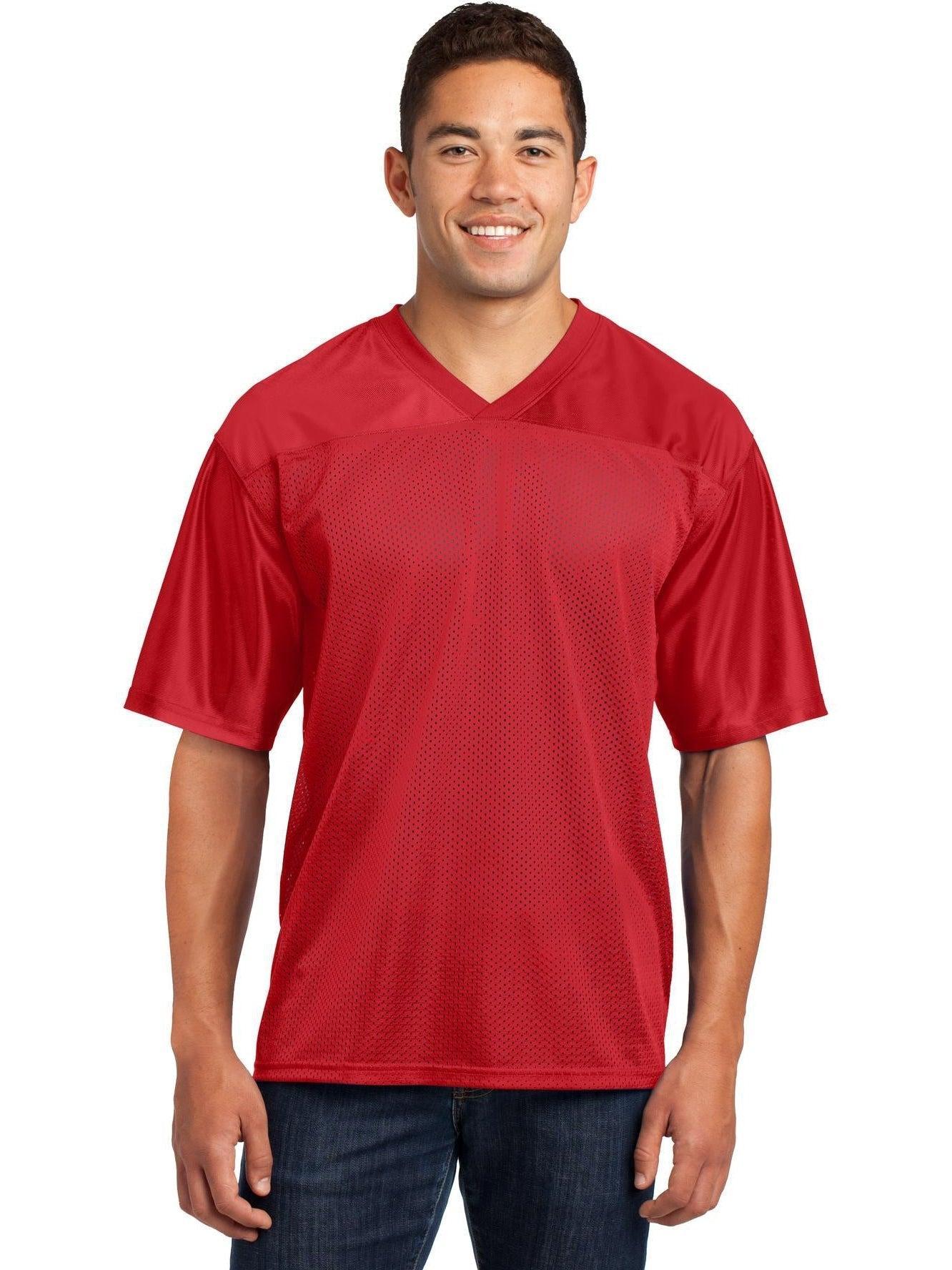 Sport-Tek Posicharge Replica Jersey-Regular-Sport-Tek-True Red-S-Thread Logic