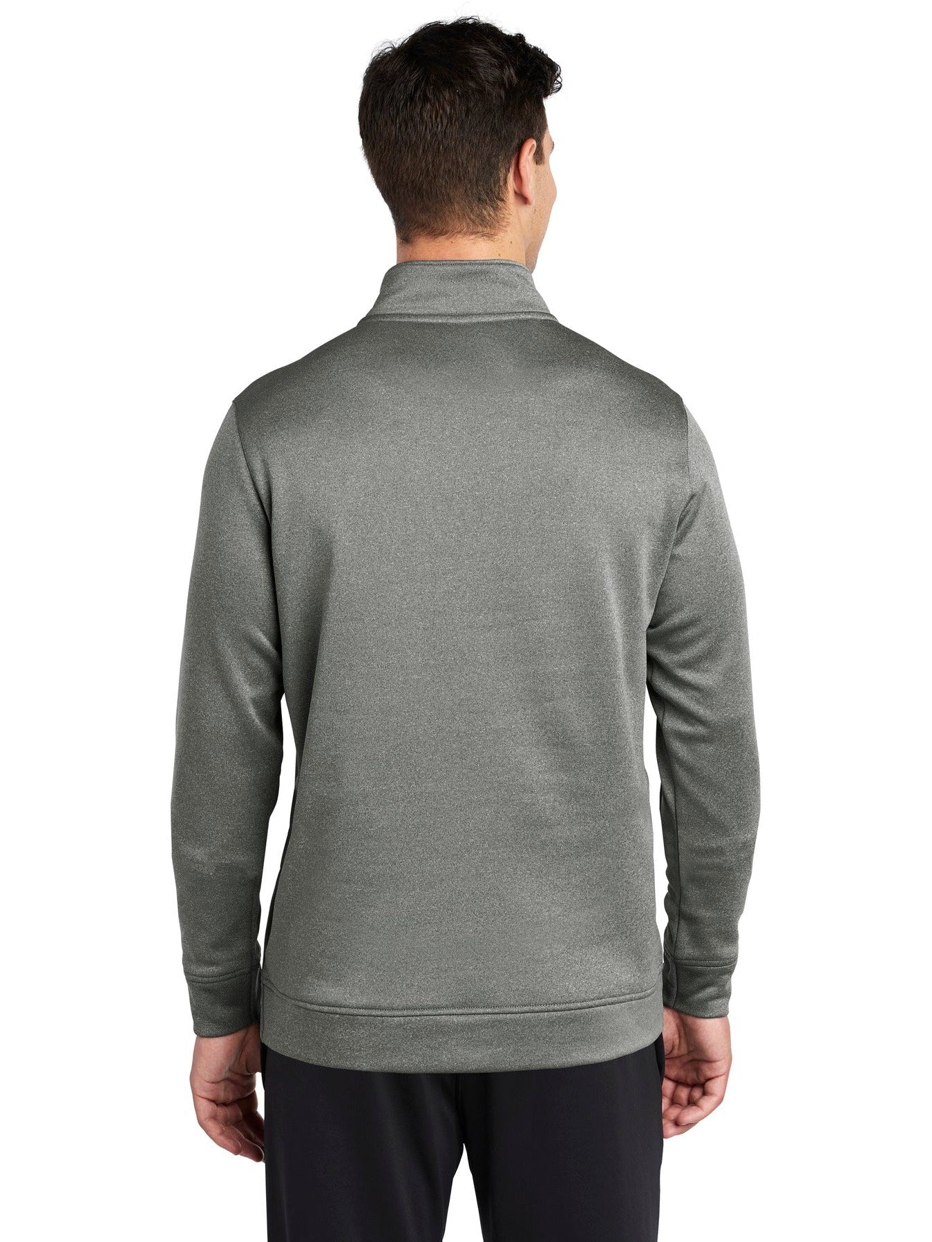 no-logo Sport-Tek Posicharge Sport-Wick Heather Fleece 1/4-Zip Pullover-Regular-Sport-Tek-Thread Logic