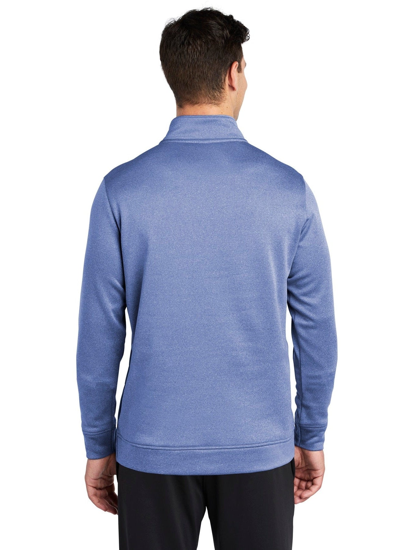 no-logo Sport-Tek Posicharge Sport-Wick Heather Fleece 1/4-Zip Pullover-Regular-Sport-Tek-Thread Logic