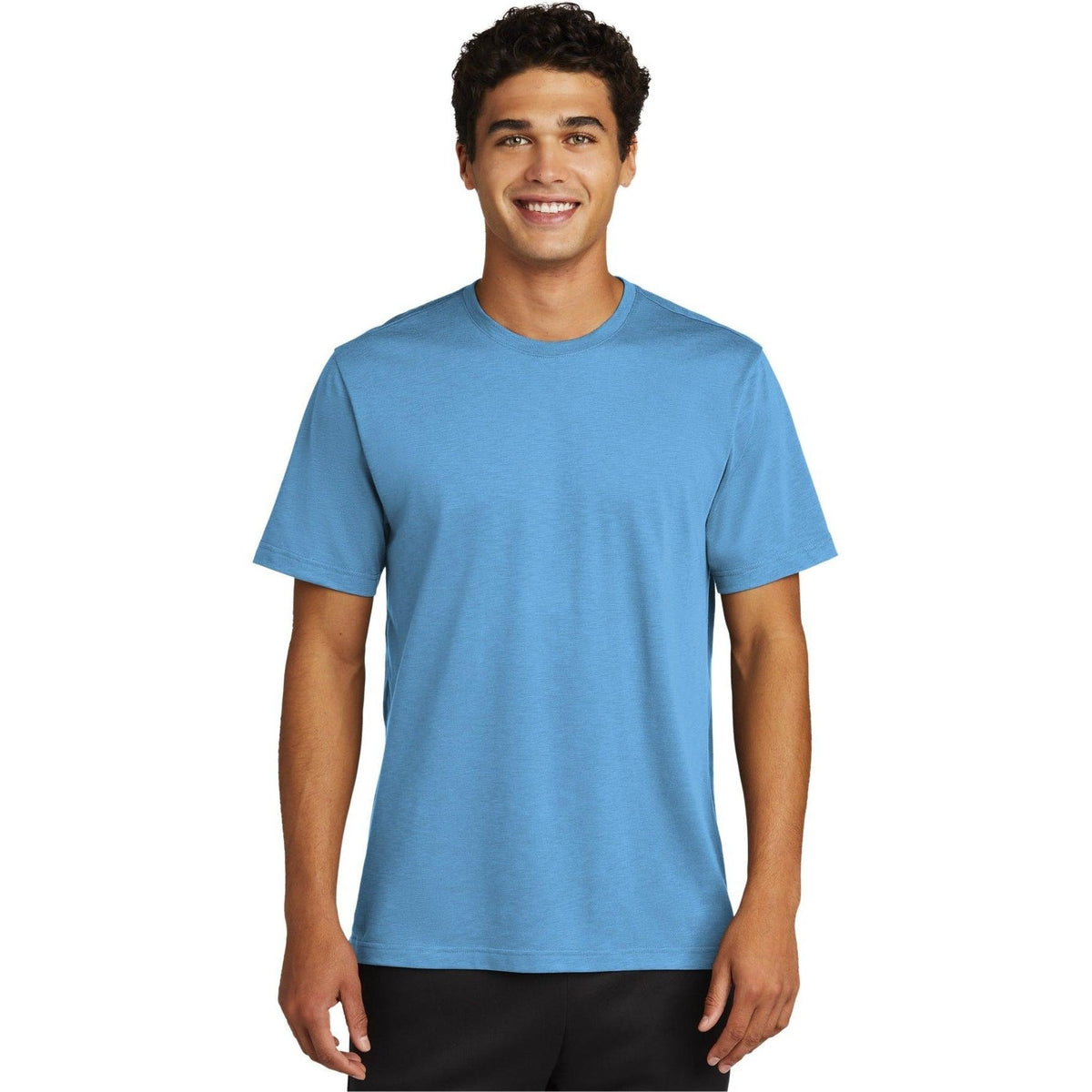 no-logo Sport-Tek Posicharge Strive Tee-Regular-Sport-Tek-Carolina Blue-S-Thread Logic