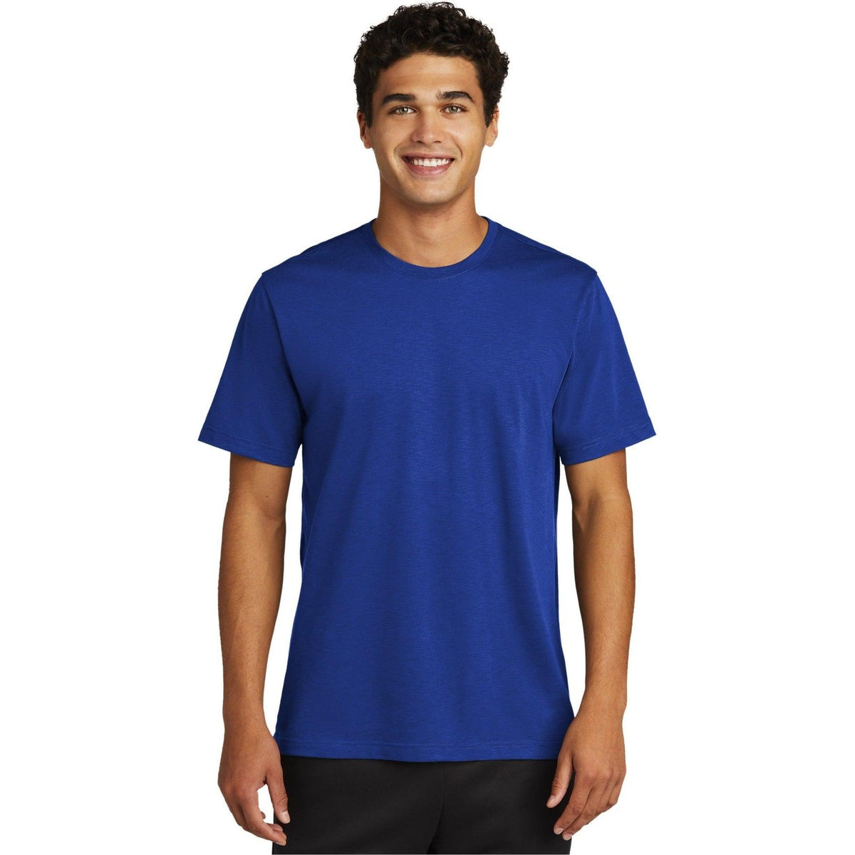 no-logo Sport-Tek Posicharge Strive Tee-Regular-Sport-Tek-True Royal-S-Thread Logic