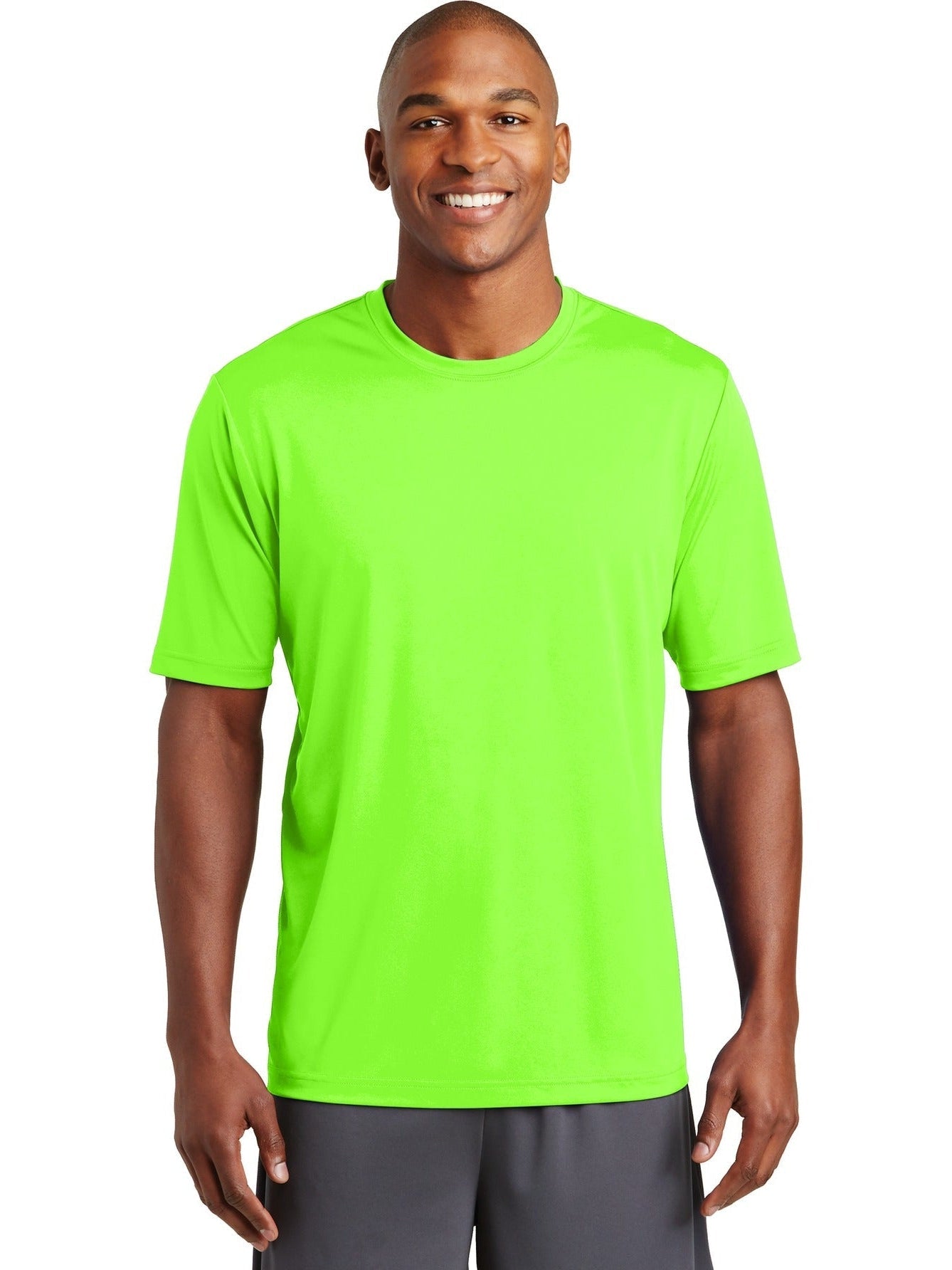 Sport-Tek Posicharge Tough Tee-Regular-Sport-Tek-Neon Green-S-Thread Logic