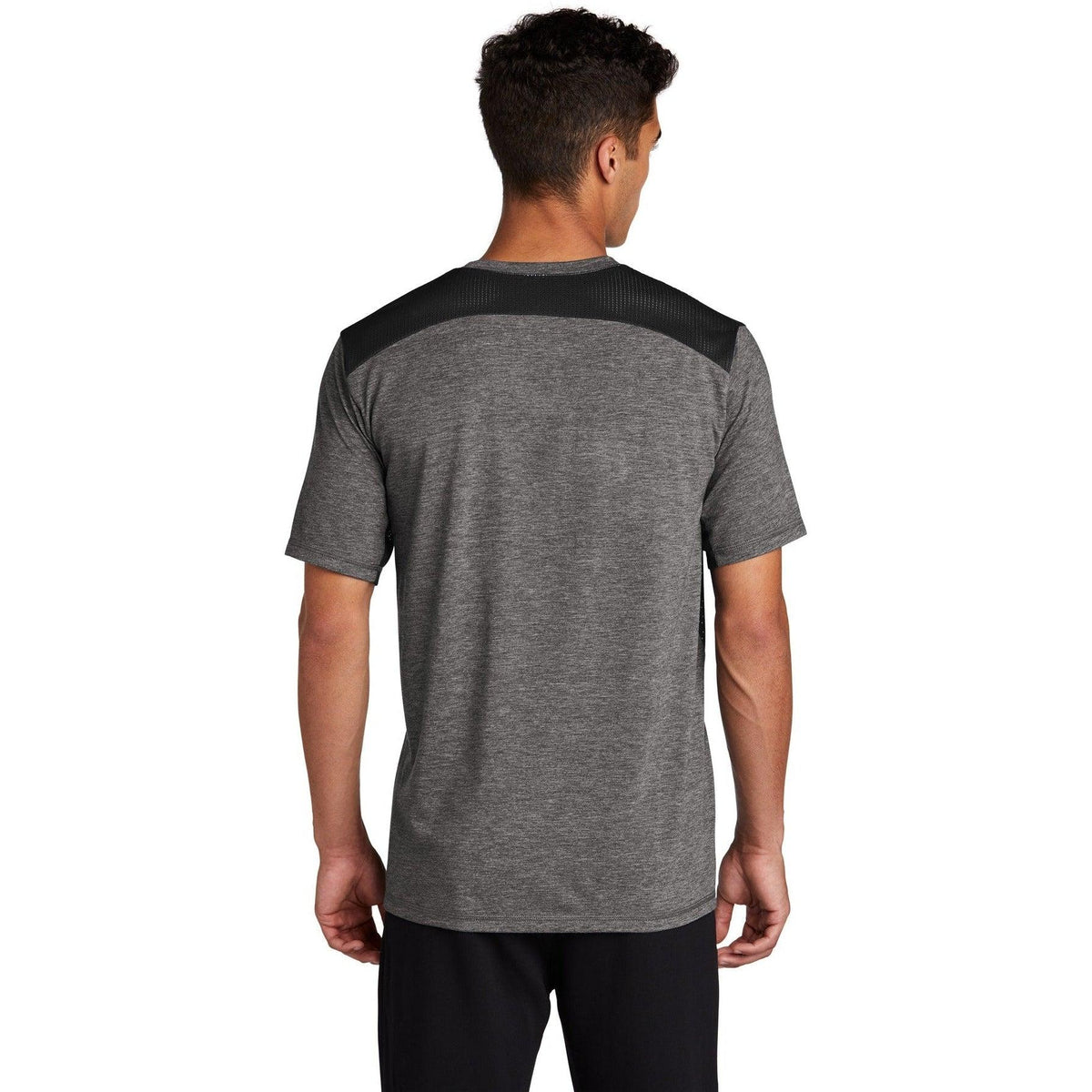 no-logo Sport-Tek Posicharge Tri-Blend Wicking Draft Tee-Regular-Sport-Tek-Thread Logic