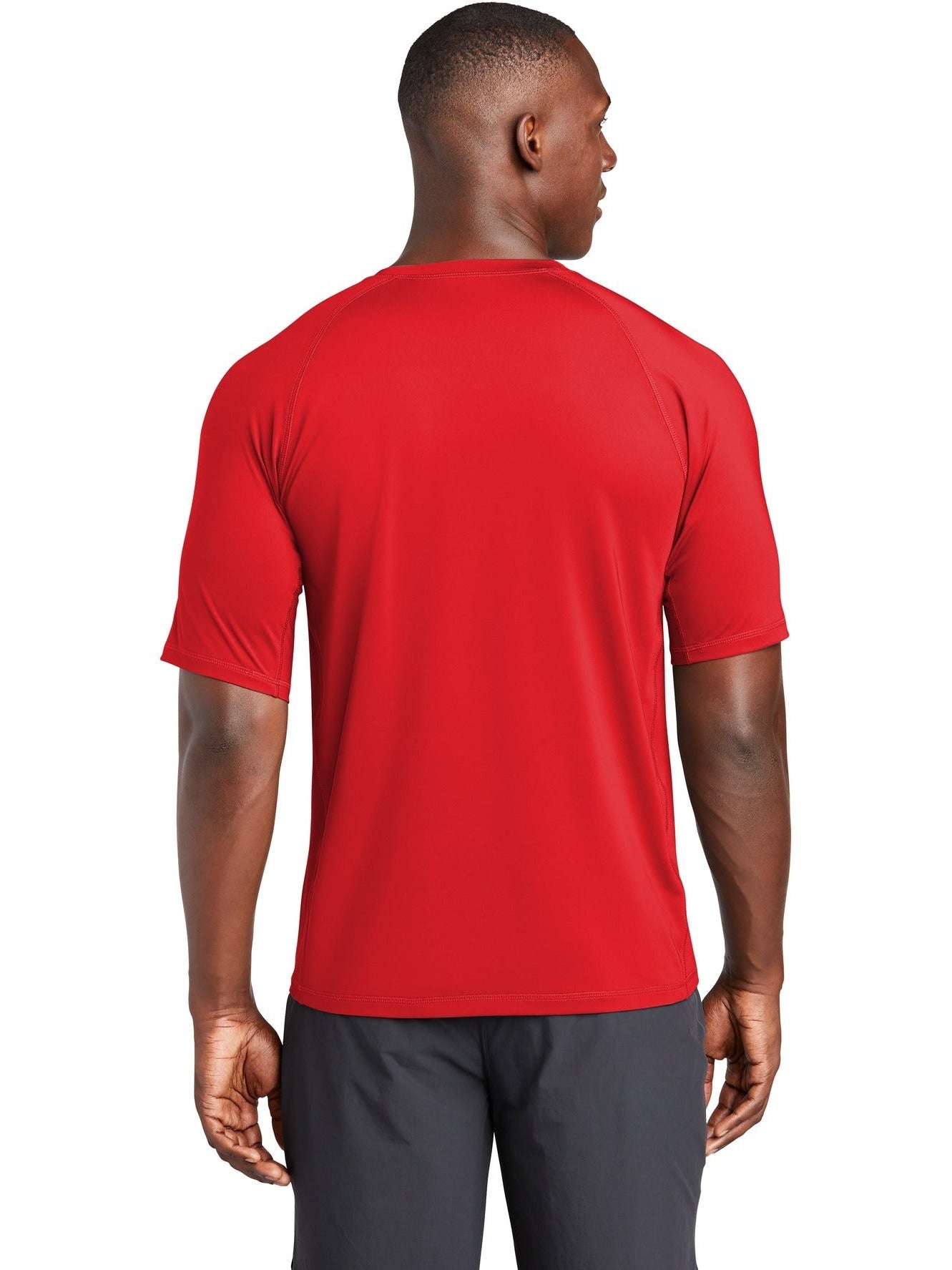 no-logo Sport-Tek Rashguard Tee-Regular-Sport-Tek-Thread Logic