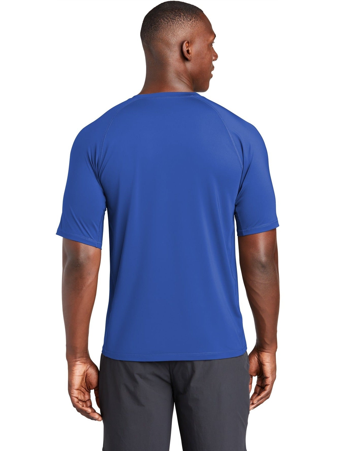 no-logo Sport-Tek Rashguard Tee-Regular-Sport-Tek-Thread Logic