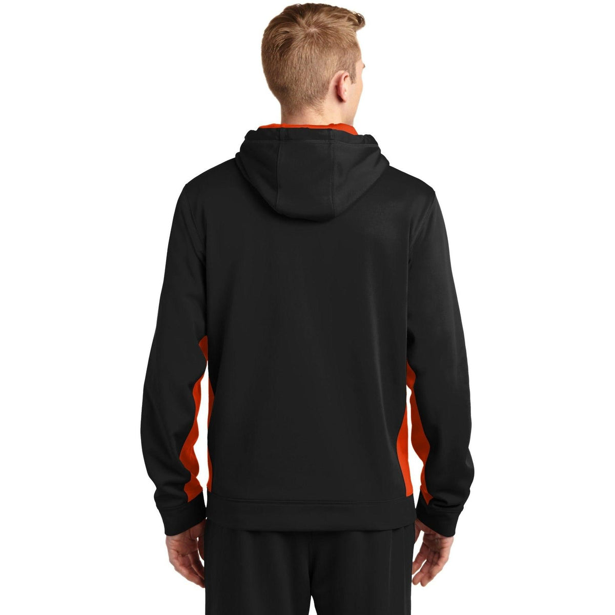no-logo Sport-Tek Sport-Wick Fleece Colorblock Hooded Pullover-Hoodies-Sport-Tek-Thread Logic