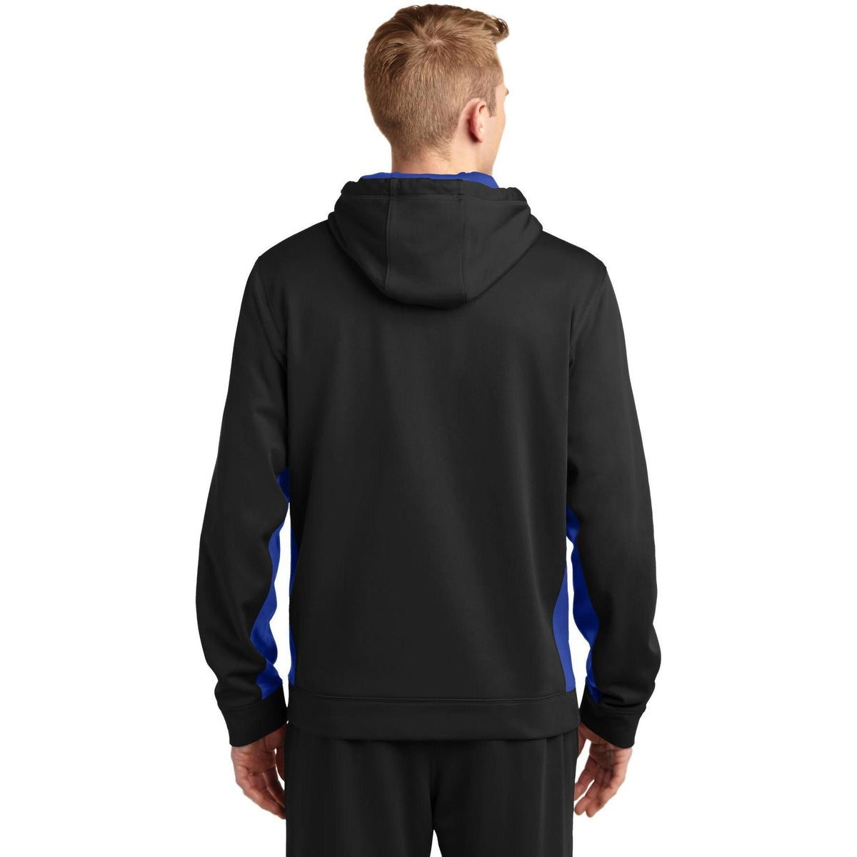 no-logo Sport-Tek Sport-Wick Fleece Colorblock Hooded Pullover-Hoodies-Sport-Tek-Thread Logic