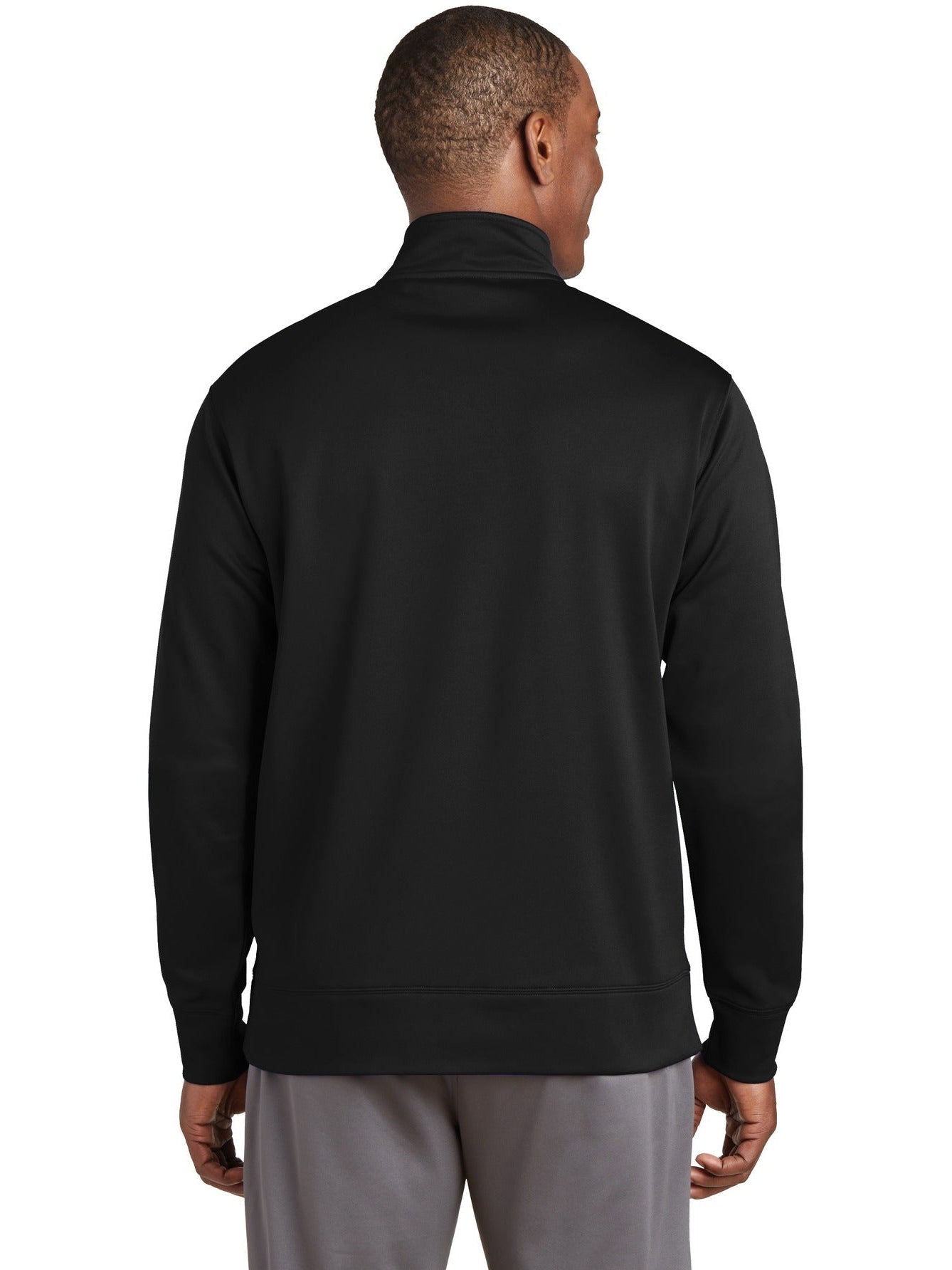 no-logo Sport-Tek Sport-Wick Fleece Full-Zip Jacket-Regular-Sport-Tek-Thread Logic