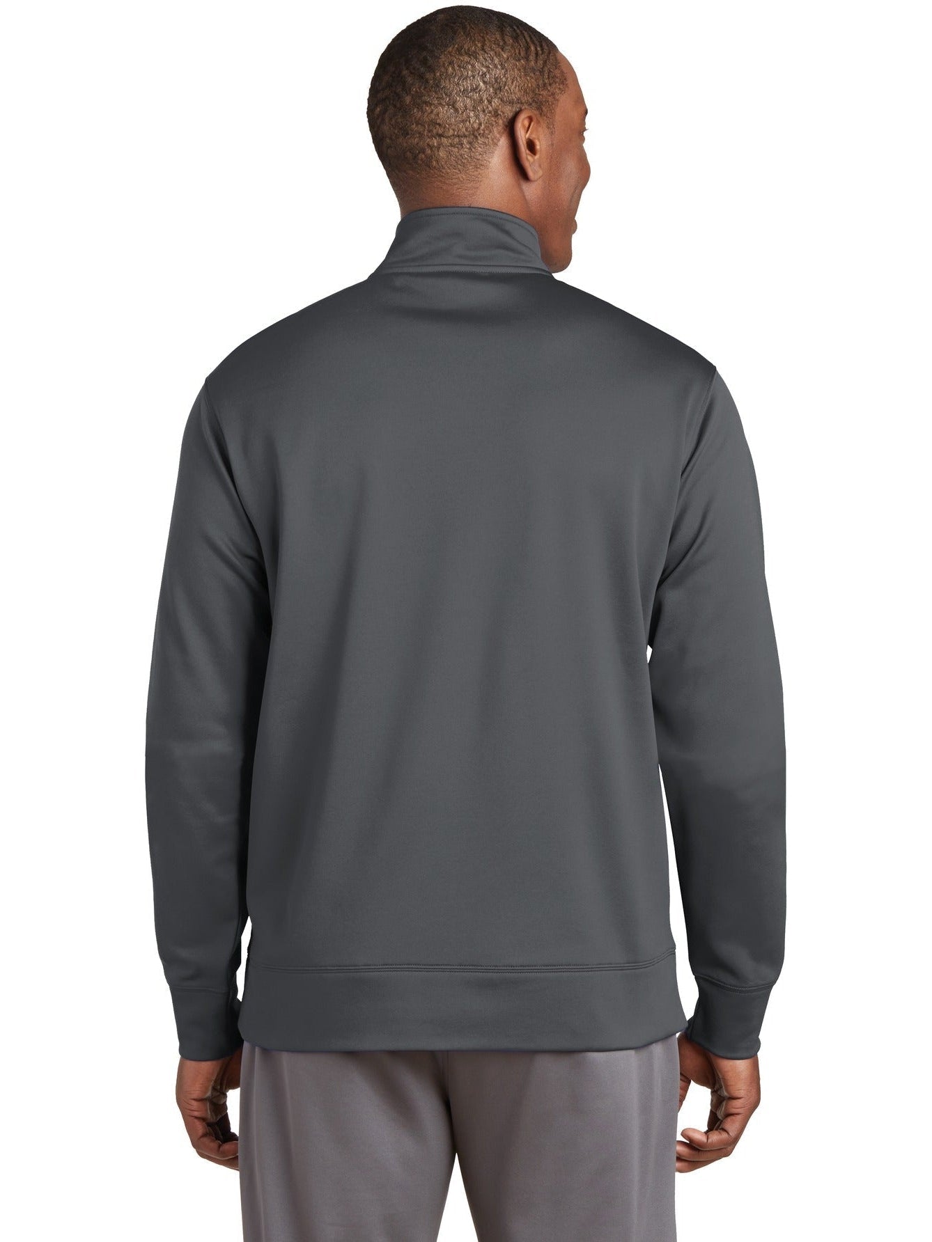 no-logo Sport-Tek Sport-Wick Fleece Full-Zip Jacket-Regular-Sport-Tek-Thread Logic