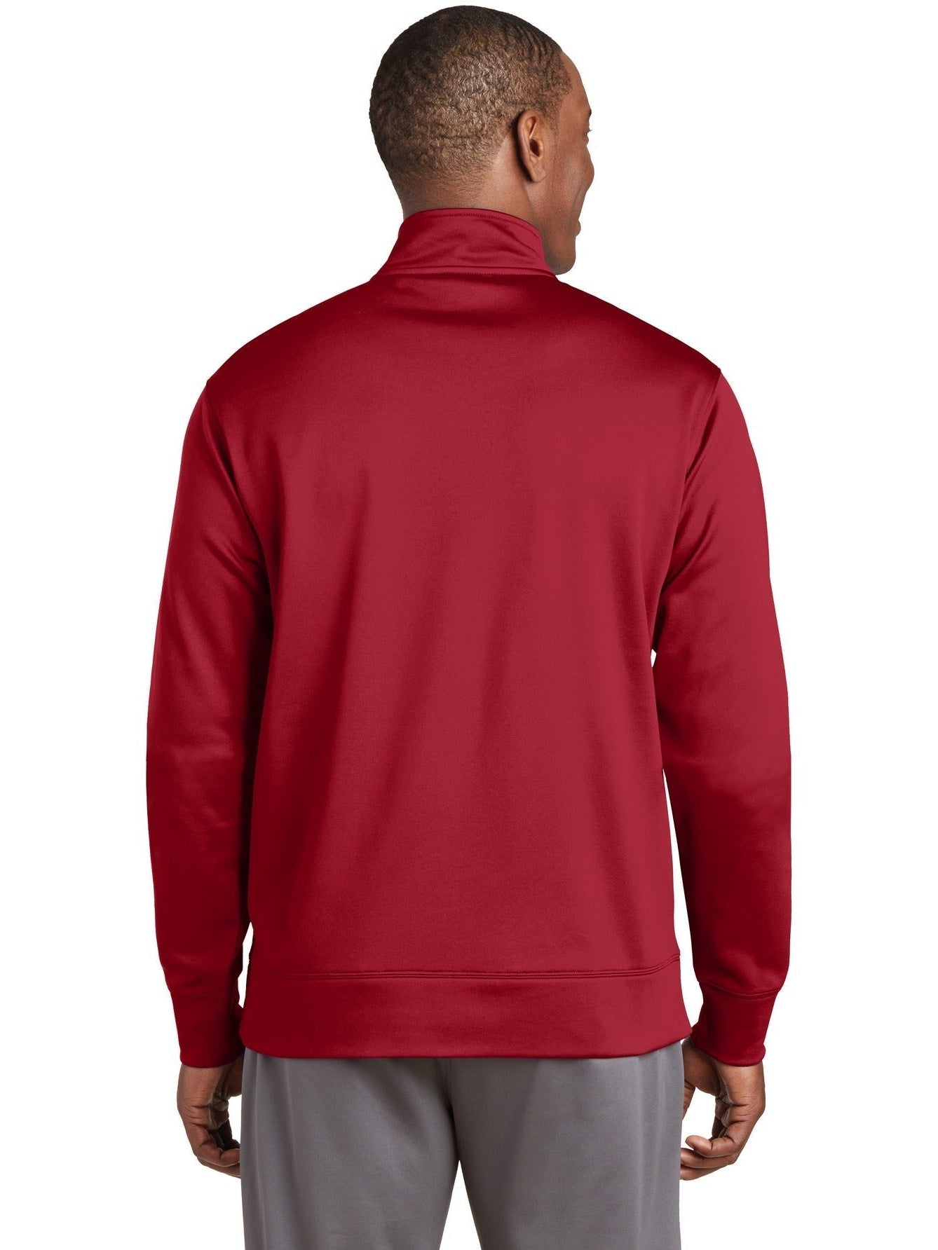 no-logo Sport-Tek Sport-Wick Fleece Full-Zip Jacket-Regular-Sport-Tek-Thread Logic