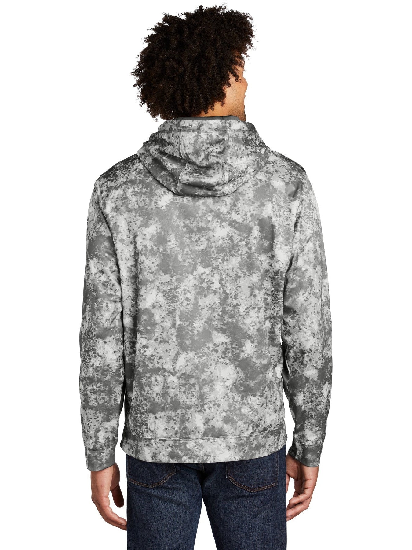no-logo Sport-Tek Sport-Wick Mineral Freeze Fleece Hooded Pullover-Regular-Sport-Tek-Thread Logic