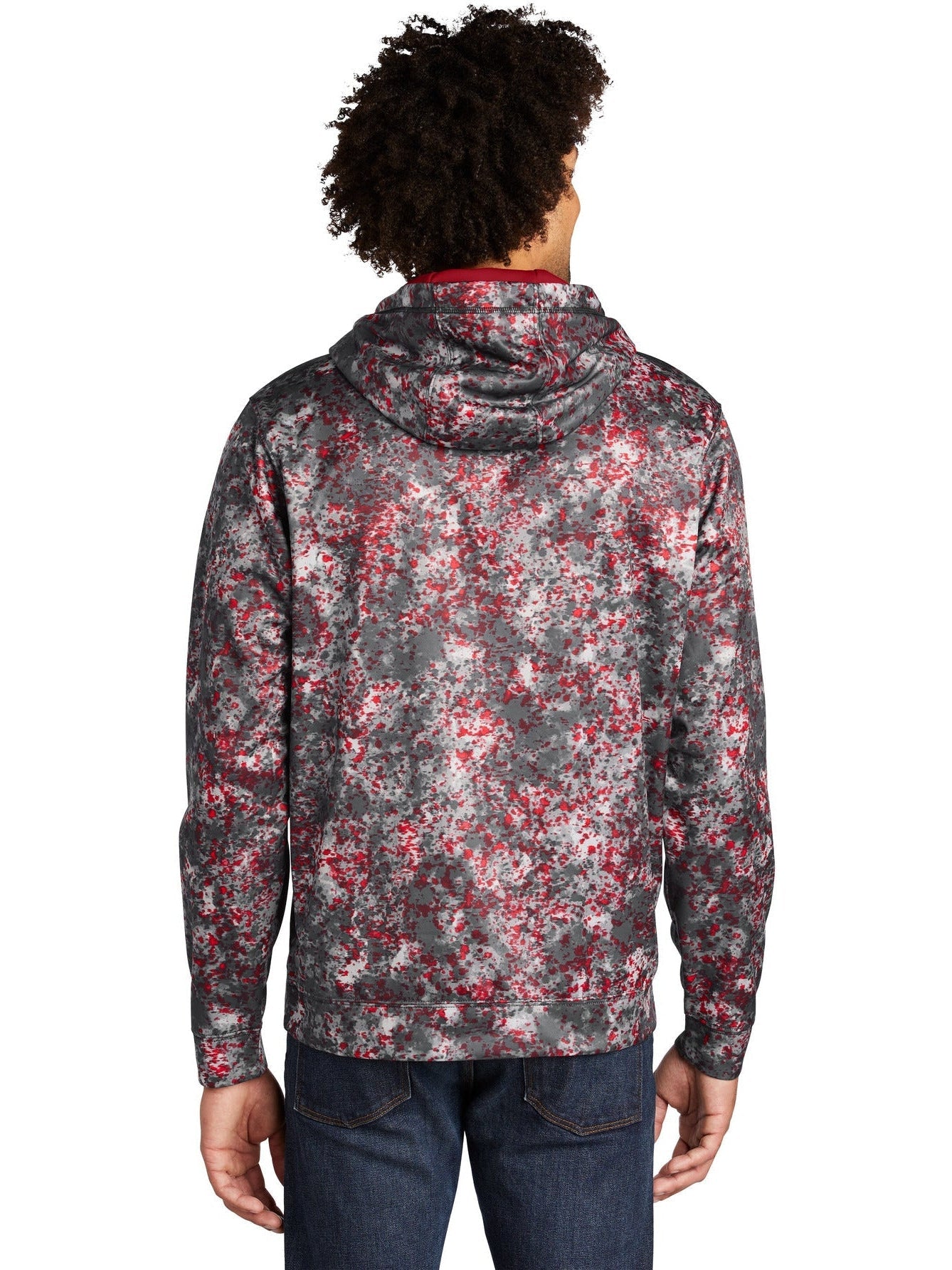 no-logo Sport-Tek Sport-Wick Mineral Freeze Fleece Hooded Pullover-Regular-Sport-Tek-Thread Logic