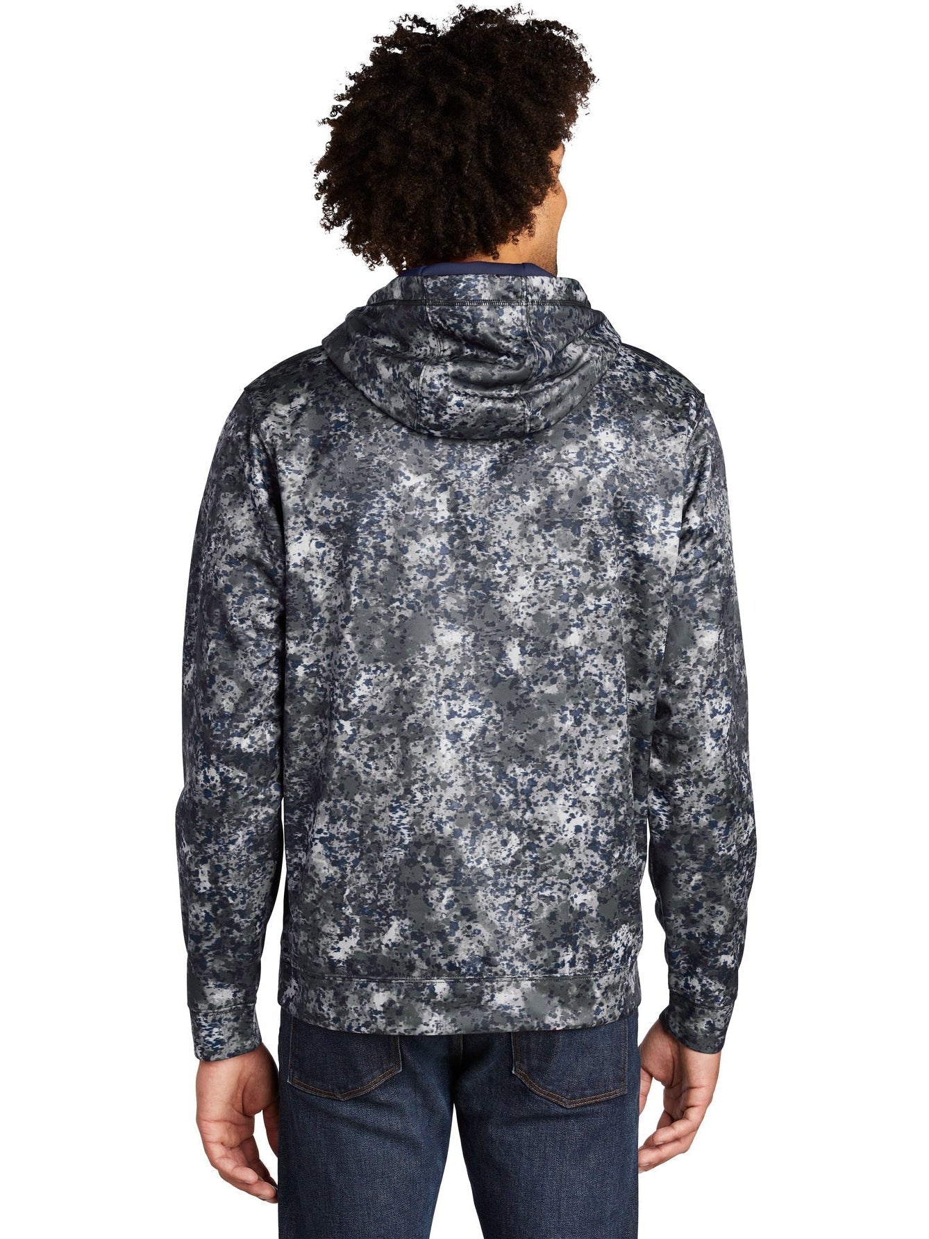 no-logo Sport-Tek Sport-Wick Mineral Freeze Fleece Hooded Pullover-Regular-Sport-Tek-Thread Logic
