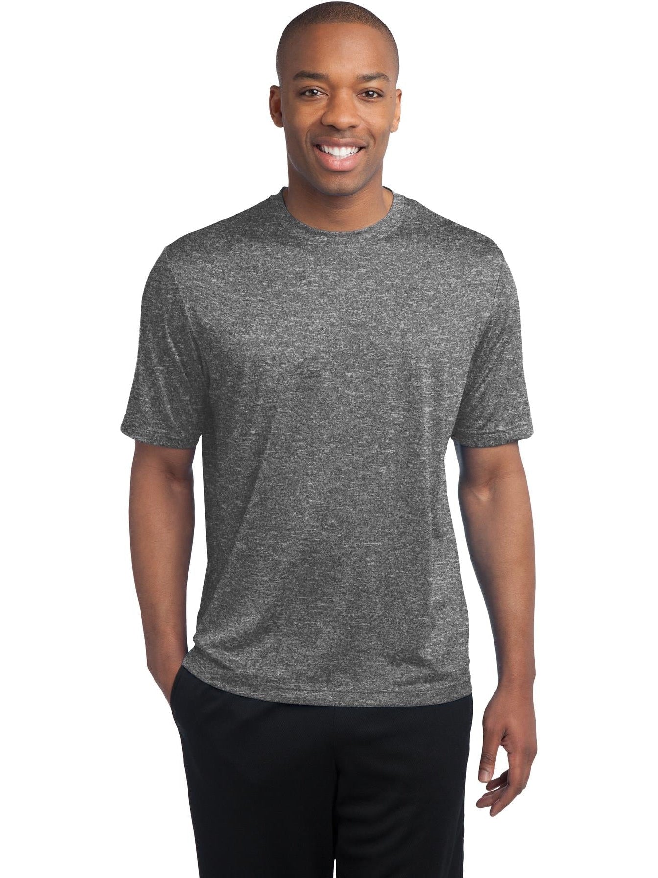 Sport-Tek Tall Heather Contender Tee-Regular-Sport-Tek-Vintage Heather-LT-Thread Logic