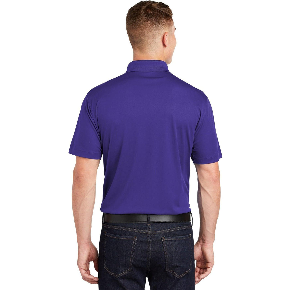 no-logo Sport-Tek Tall Micropique Sport-Wick Polo-Regular-Sport-Tek-Thread Logic